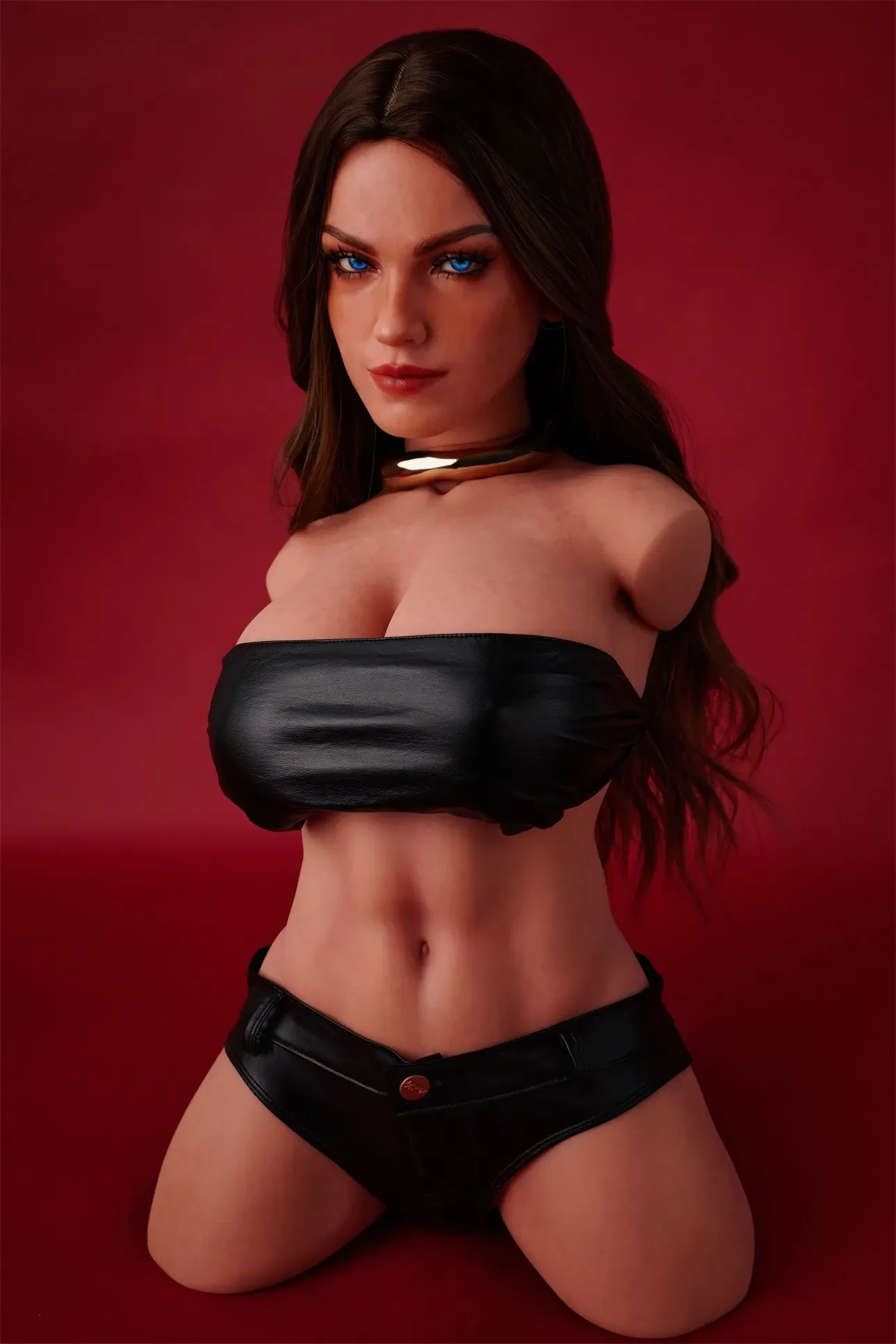 Climax Doll | 2ft 7/80cm F-Cup Ultra-Lightweight Silicone Sex Torso 663# With Head Emma, CLM ULW Series