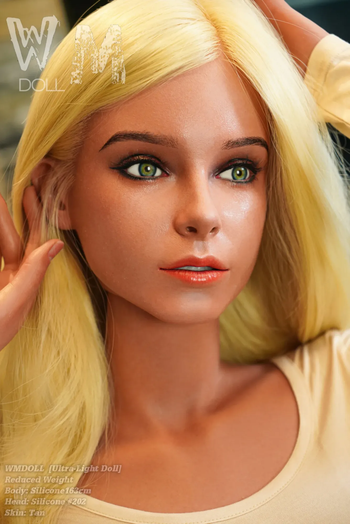 WM | Lillian(#202) -5ft 4/163cm [Ultra-Light Series] Silicone Sex Doll view 7