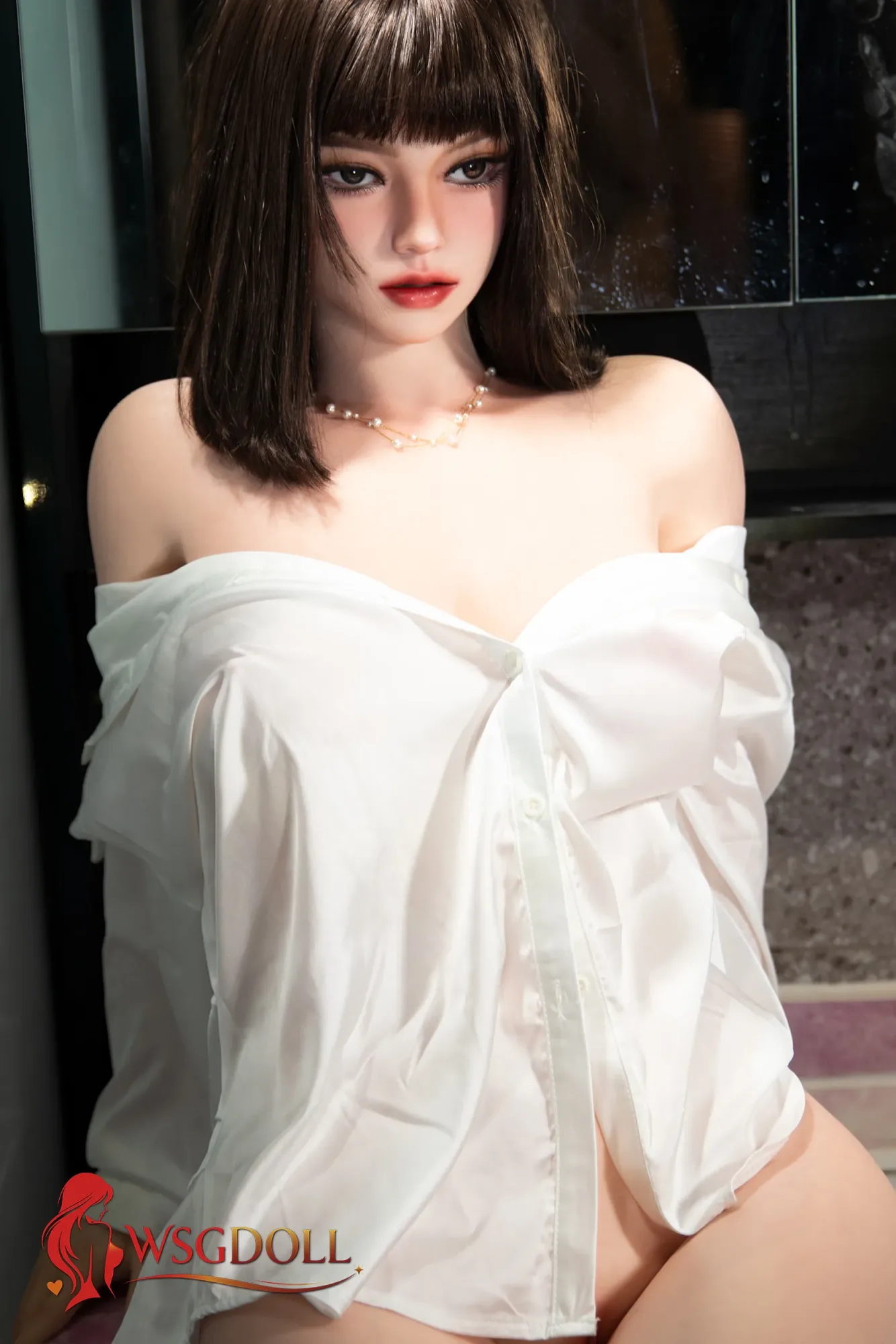 WSG | Raina -5ft 4/162cm G-Cup Asian-Style Busty Silicone Sex Doll view 7