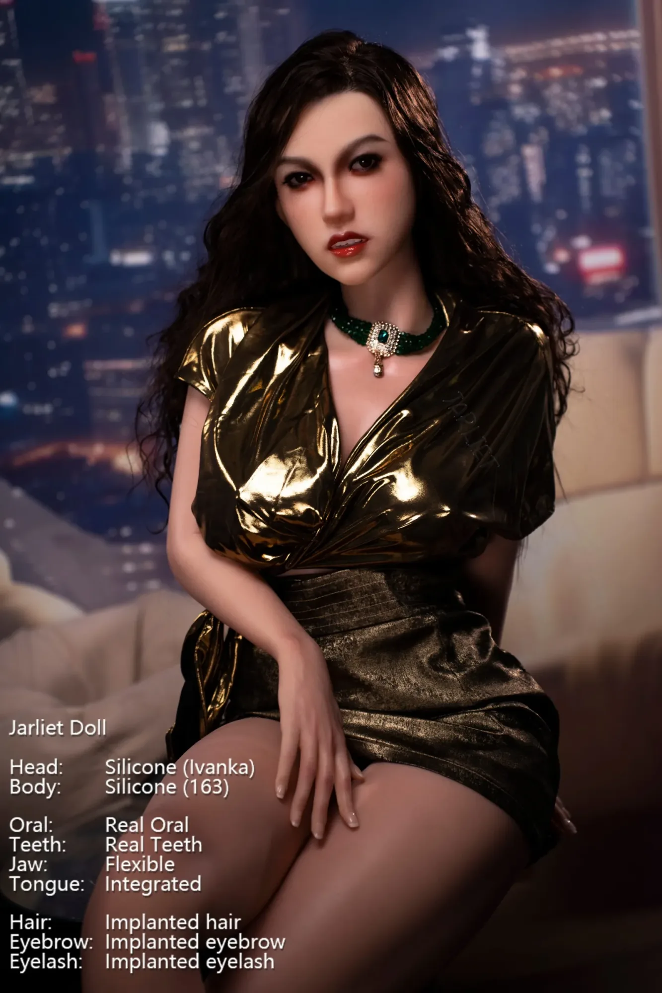 Jarliet | Ivanka -5ft 3/163cm Fair ROS Head Full Silicone Sex Doll view 2