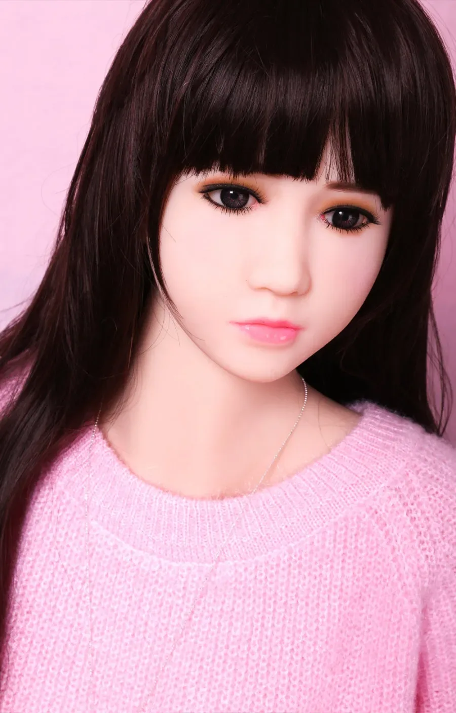 SY Doll丨Elisha -5ft1(155cm) Ultra Cute Flat Chest TPE Sex Doll With Black Hair view 2