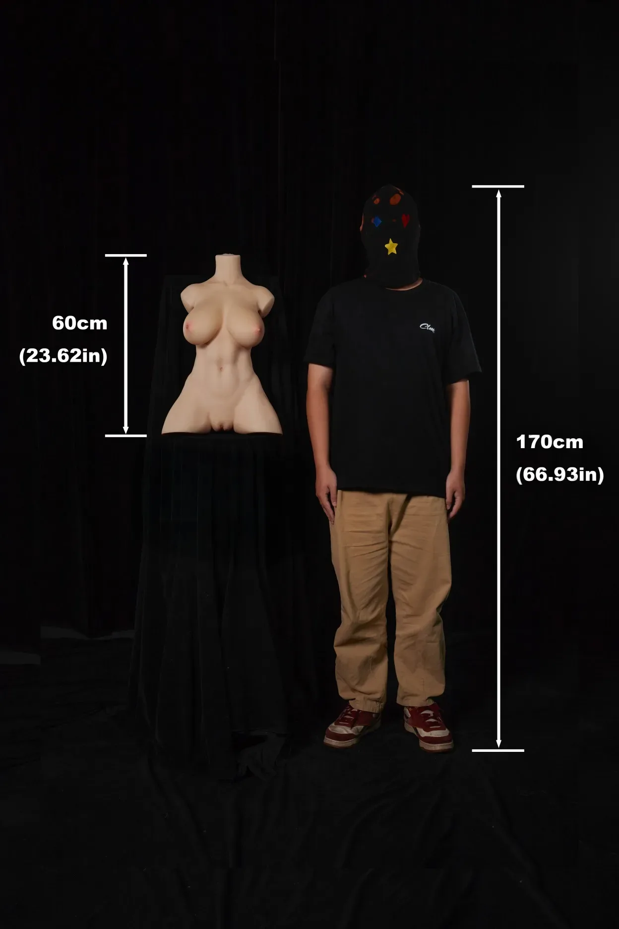 Climax Doll | 2ft /60cm F-Cup Ultra-Lightweight Silicone Sex Torso 663#, CLM ULW Series view 5