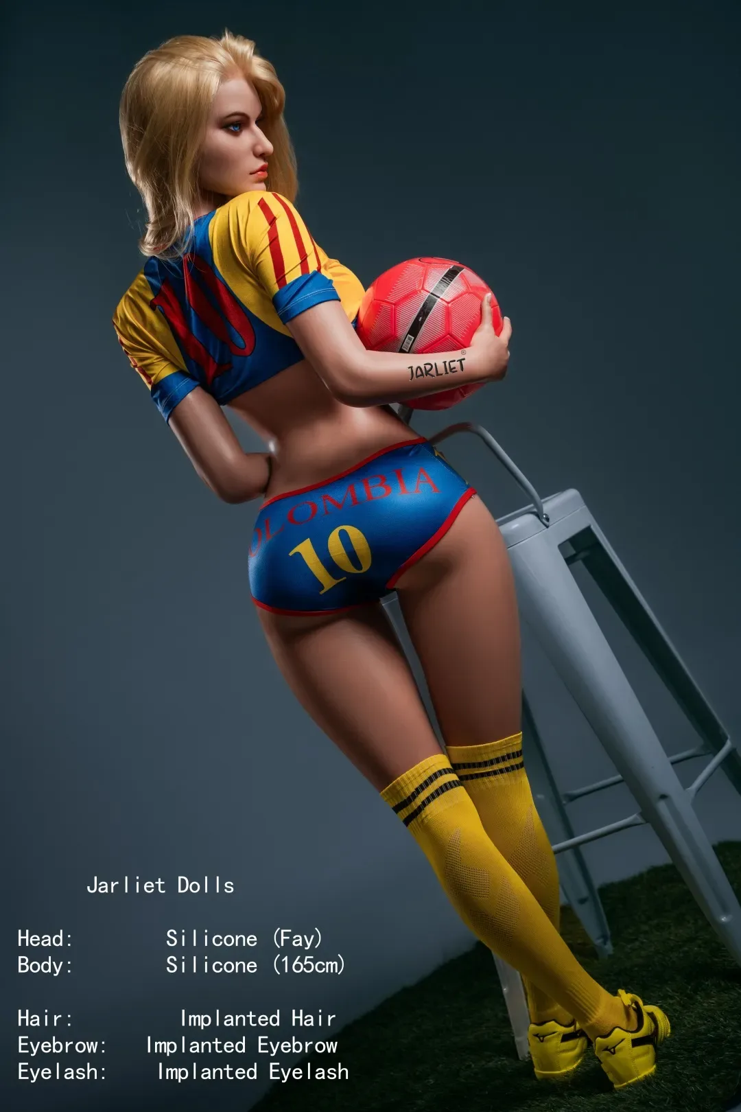 Jarliet丨Fay -5ft 4/165cm Football Babes Full Silicone Sex Doll view 6