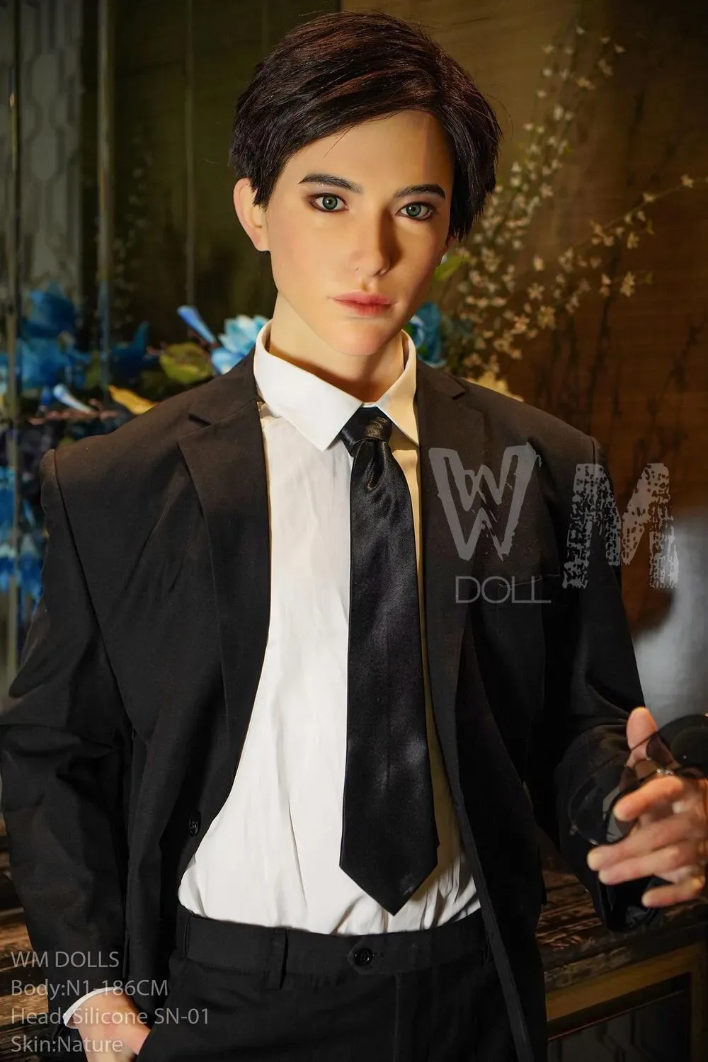 WM | Johnny (#SN-01) -6ft 1/186cm [Ultra-Light Series] Silicone Male Sex Doll