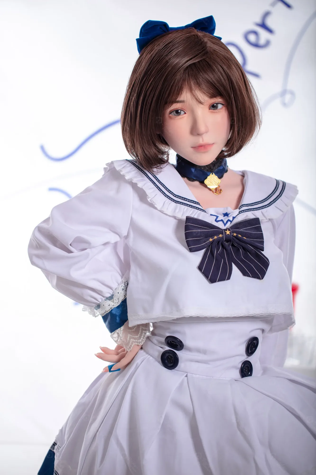 JR | Emi - 4Ft 10(148cm) Listen Conch Girl Silicone Sex Doll view 5