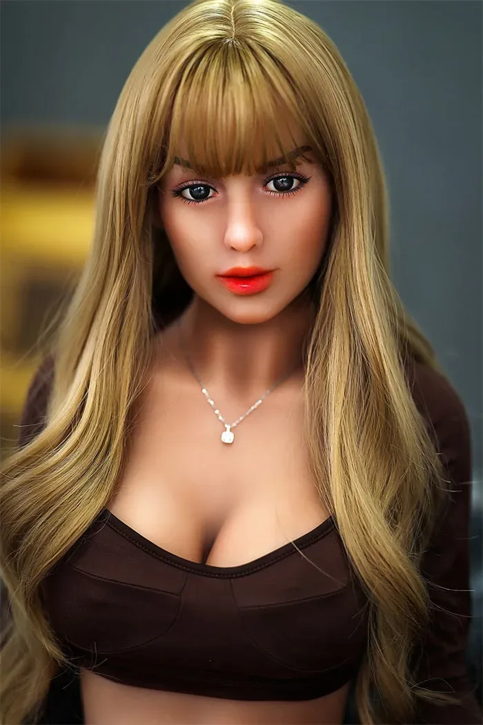 SY Doll丨Zendaya -158cm (5ft2) Small Breast TPE Sex Doll With Golden Curly Hair view 1