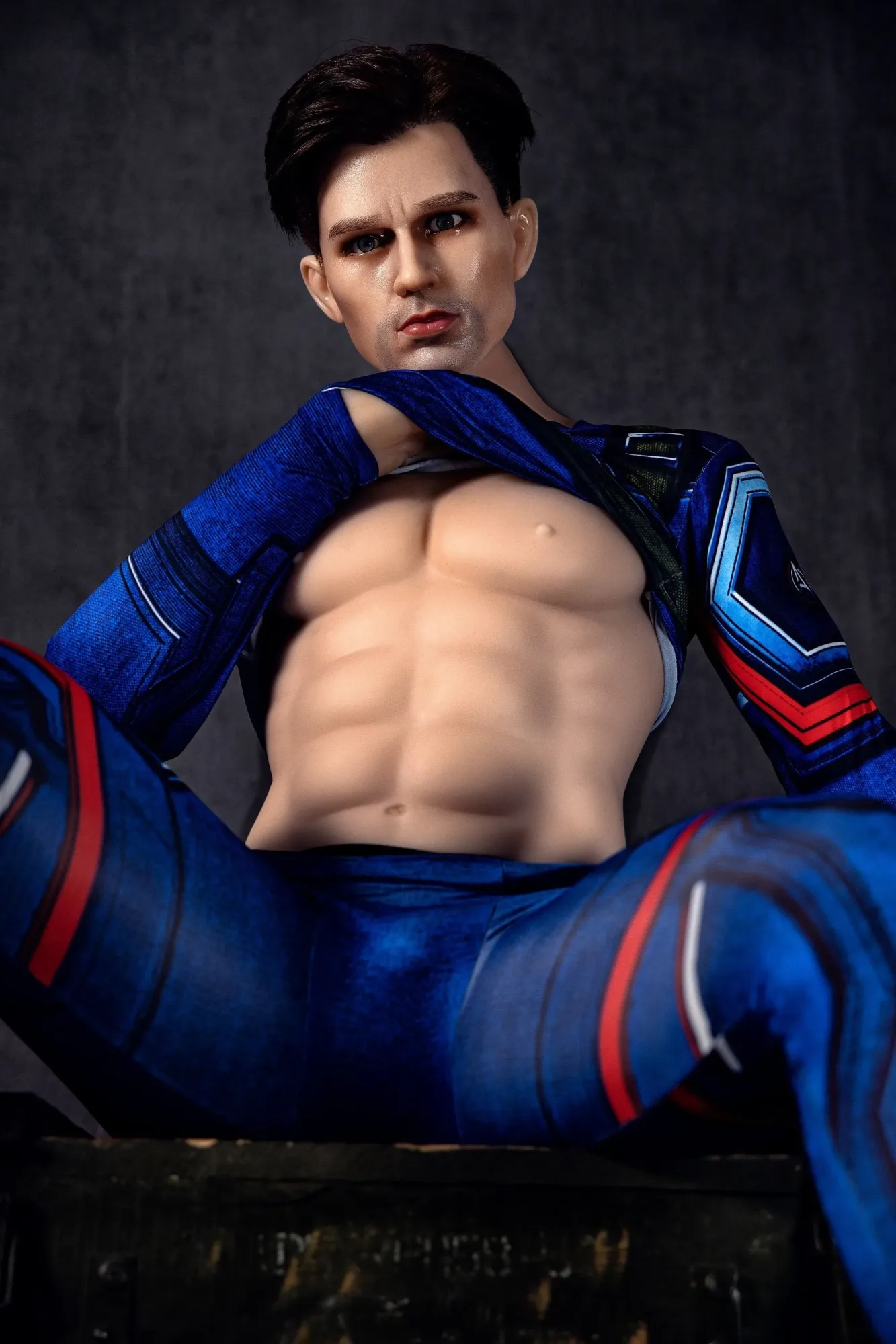 Mason - 5ft 3 (160cm) Enthusiastic America Captain Male Sex Doll view 5