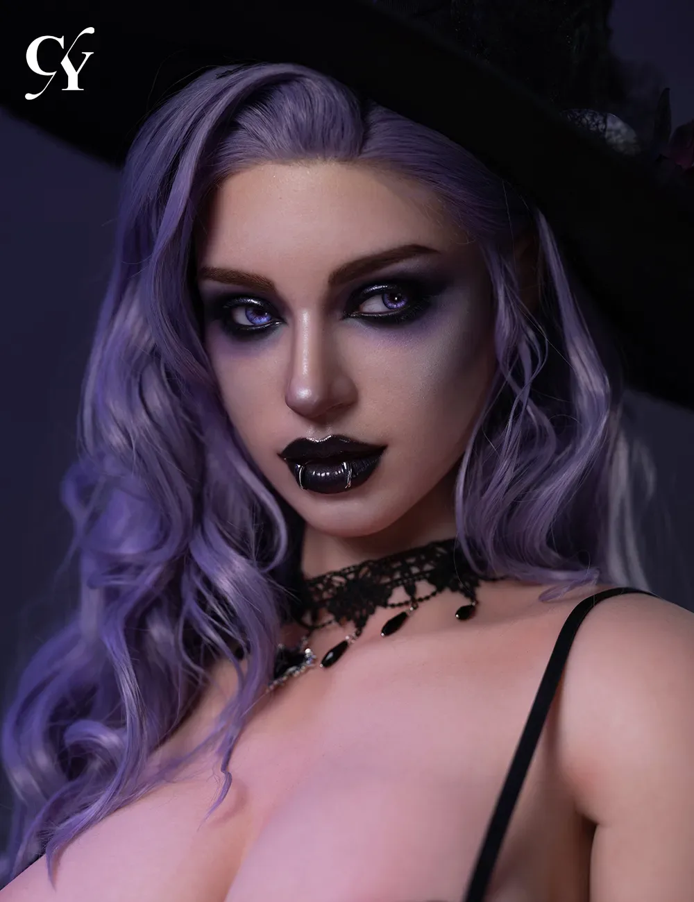 TOP-CY Doll | 176cm (5ft9) E-Cup ROS Silicone Head Sex Doll -Halloween Elodie view 4