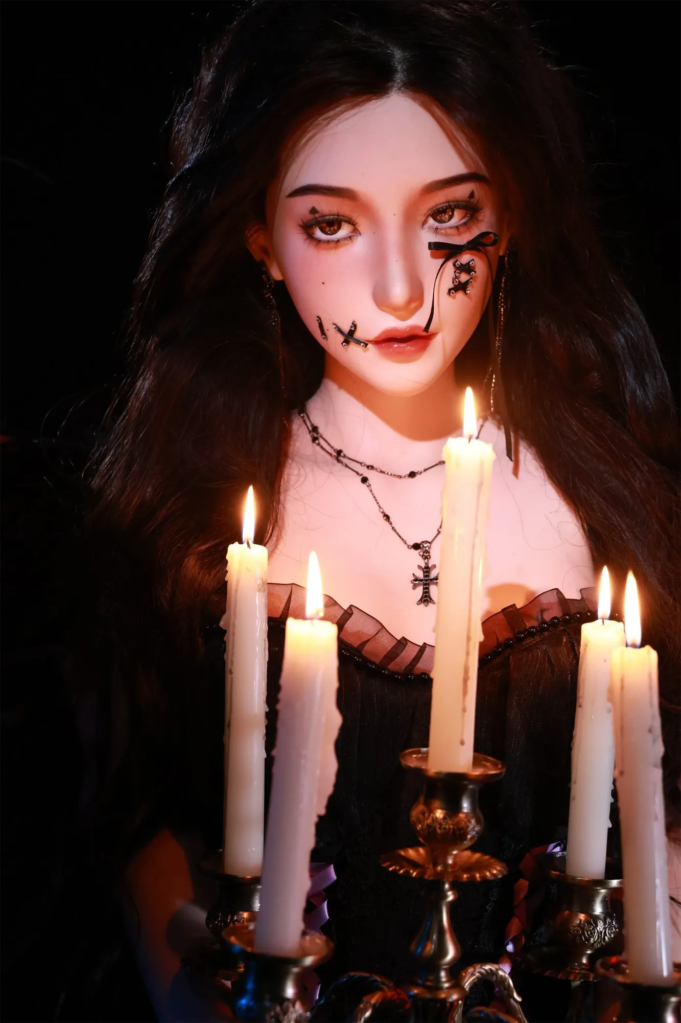 XY Doll丨Angela- 5ft 6/168cm D-cup Halloween Silicone Head Sex Doll view 2