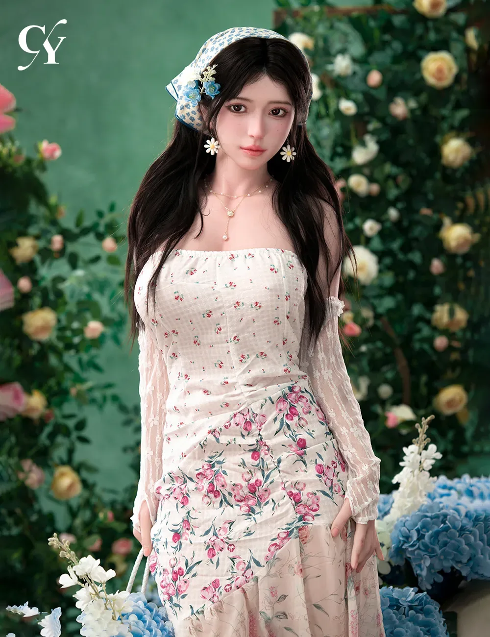 TOP-CY Doll | Una -5ft 6/167cm D-Cup Spring Silicone Head Sex Doll view 4
