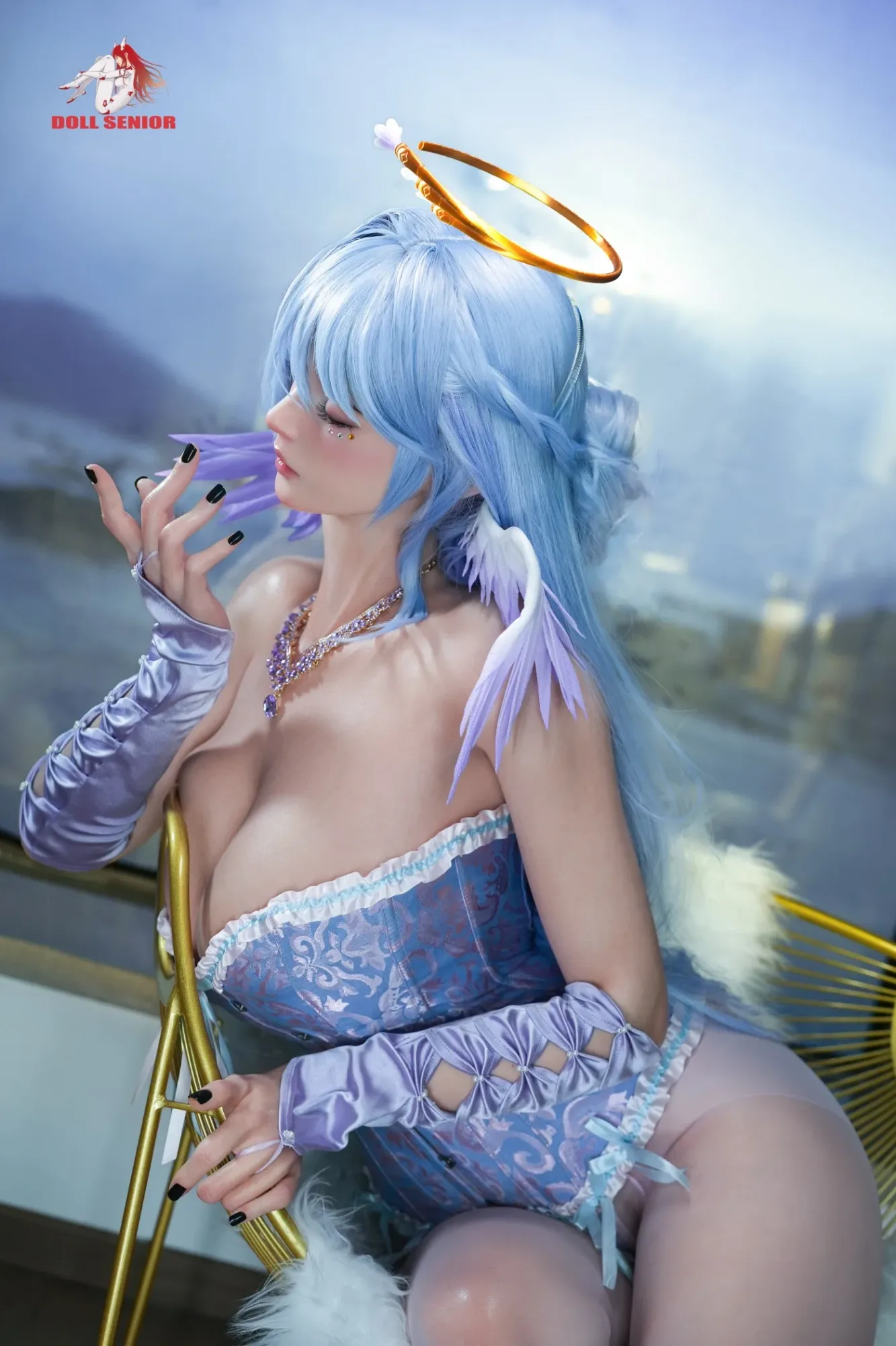 Doll Senior | Dream -5ft 7/170cm G-Cup Eyes-Closed Real Skin Texture Silicone Sex Doll view 3