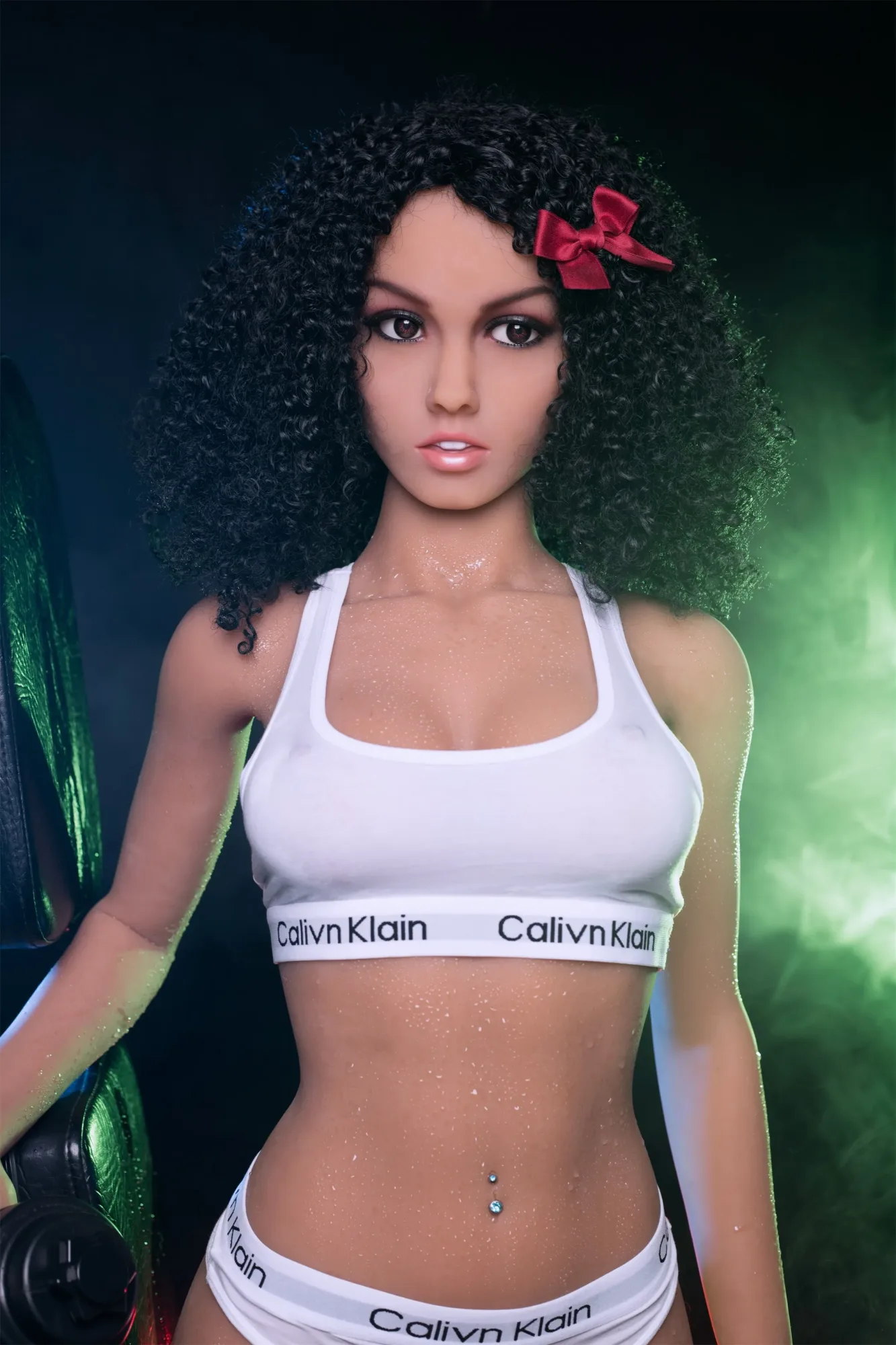 6YE | Elena - 5ft 4/162cm Curly Hair Mediterranean Style Slender Sex Doll view 5