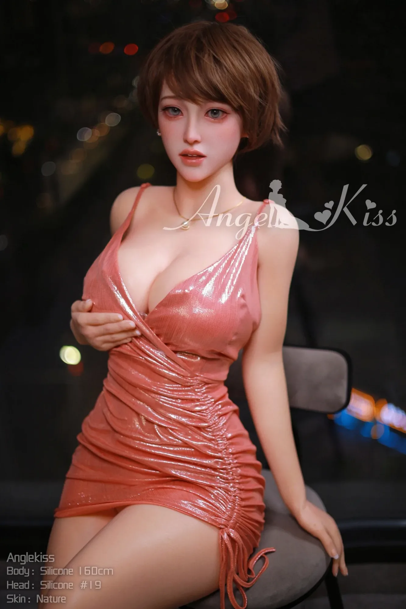 Angel Kiss | 160cm/5ft3 D-cup Silicone Sex Doll – Flora Simon view 5
