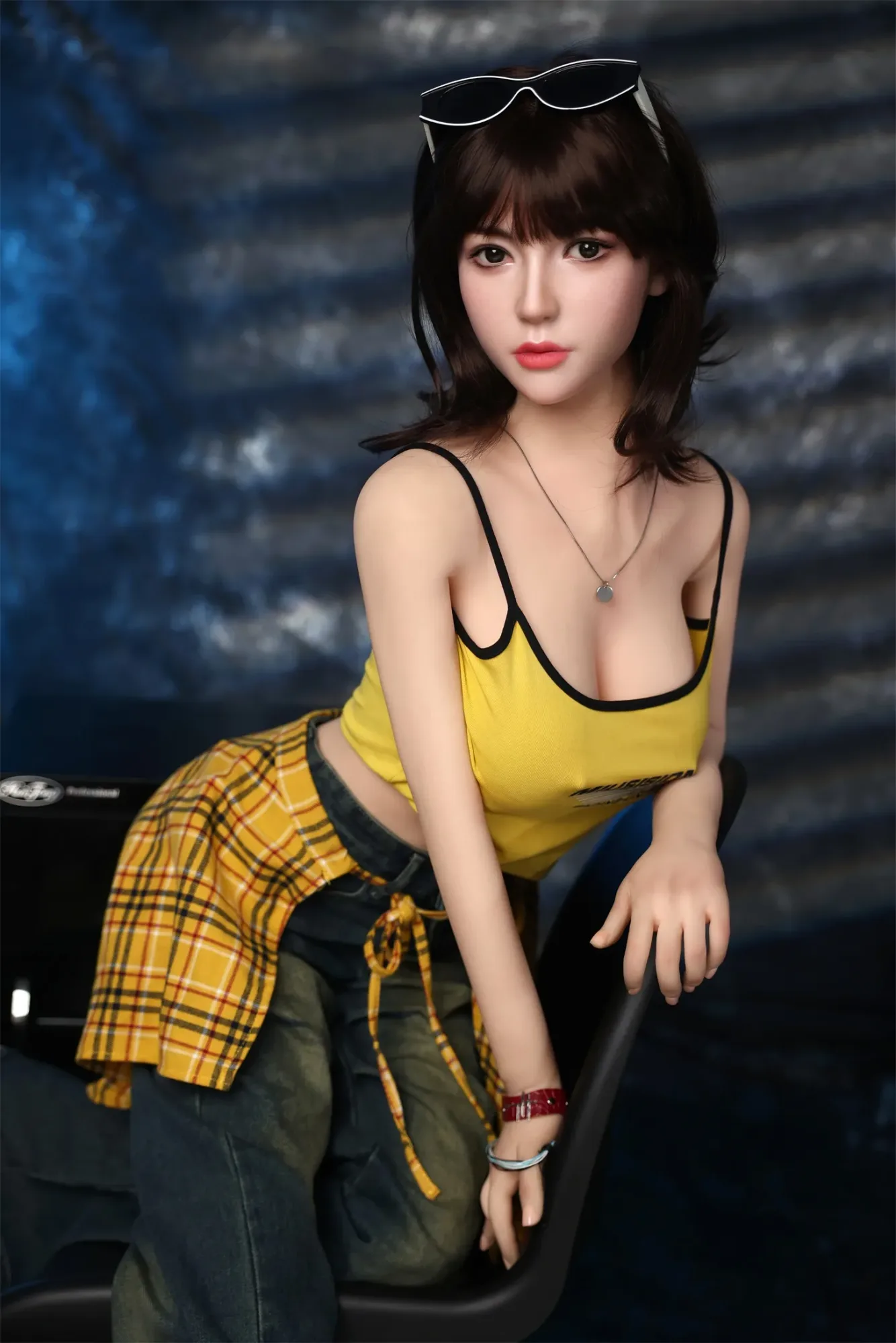 Orange In | Kaley -5ft 6/168cm Movable Jaw Silicone Sex Doll view 7