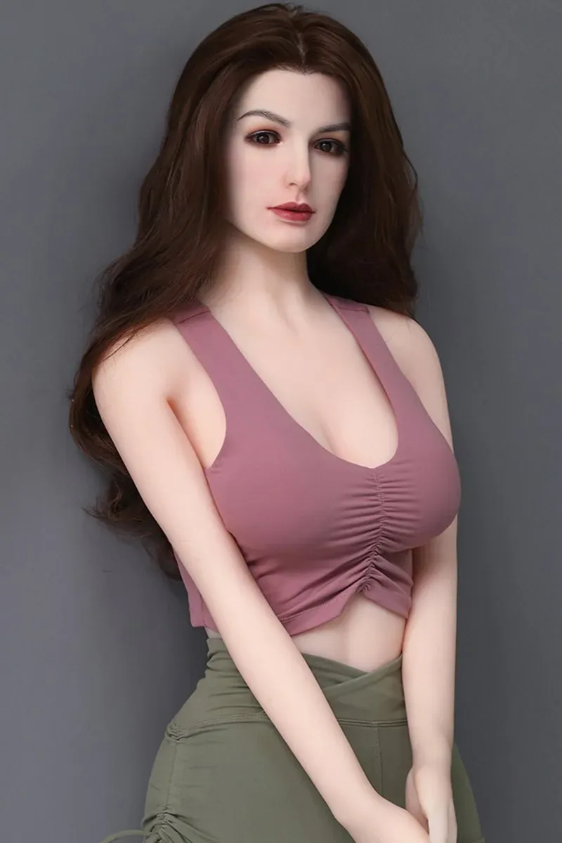 Iris - 165cm (5ft6) Mature Small Breast Sex Doll With Long Curly Hair view 8