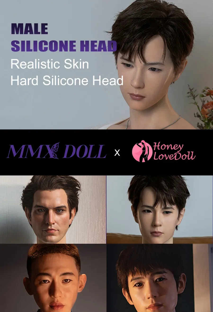 MMX Doll丨Male Hard Silicone Head (Extra Doll Heads)