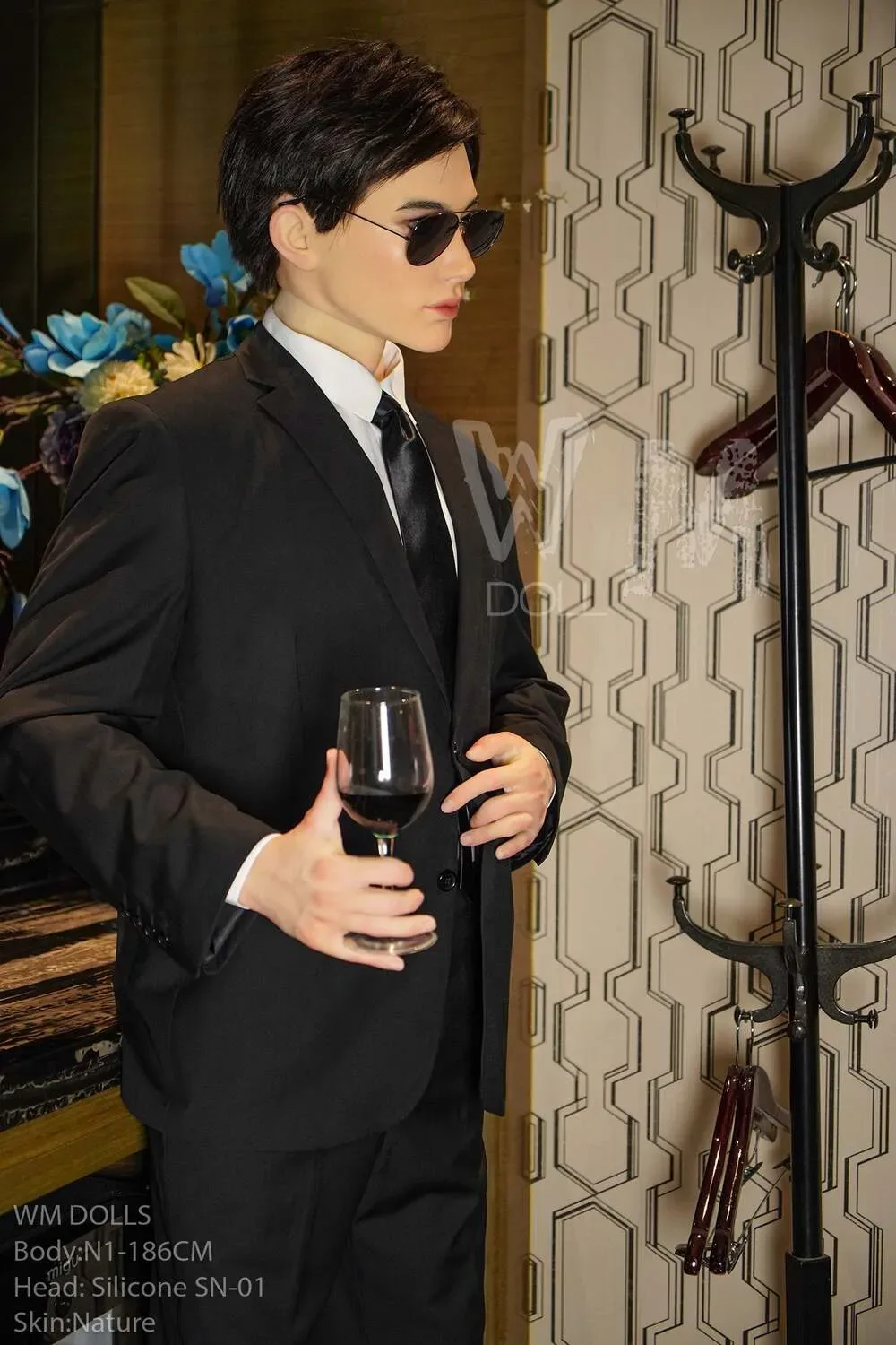 WM | Johnny (#SN-01) -6ft 1/186cm [Ultra-Light Series] Silicone Male Sex Doll view 6