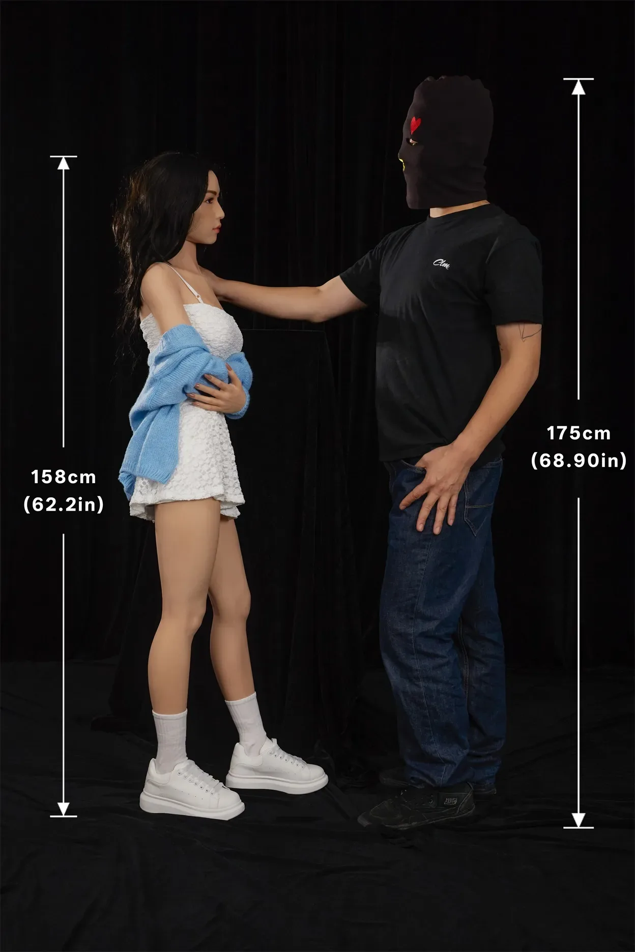Climax Doll | Mayu -5ft 2/158cm E-Cup Ultra-Lightweight Silicone Sex Doll, CLM ULW Series view 5