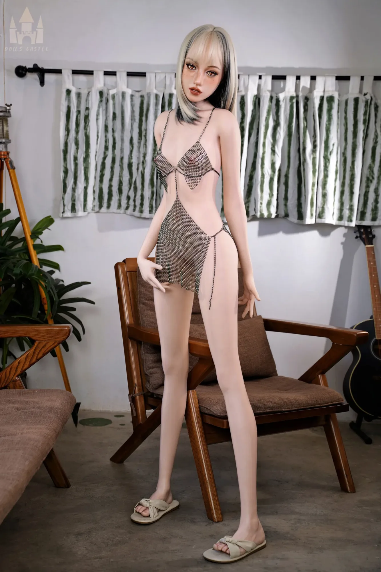 Dolls Castle | Carny -5ft 6/170cm A-Cup Skinny Silicone Sex Doll view 6