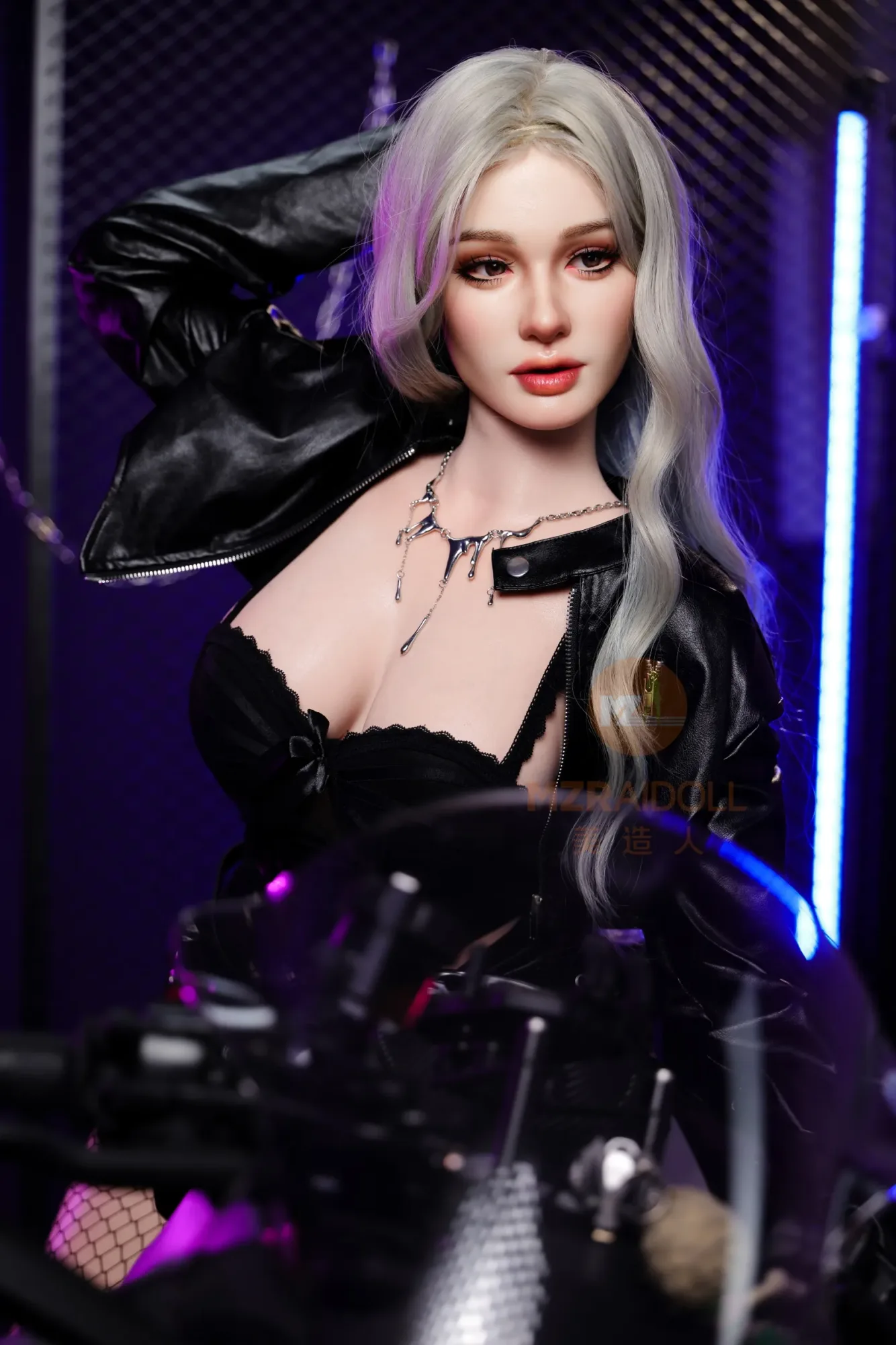 MZRAI Doll | Cherry -5ft 3/163cm Funky Full Silicone Sex Doll, Head 0636 view 2