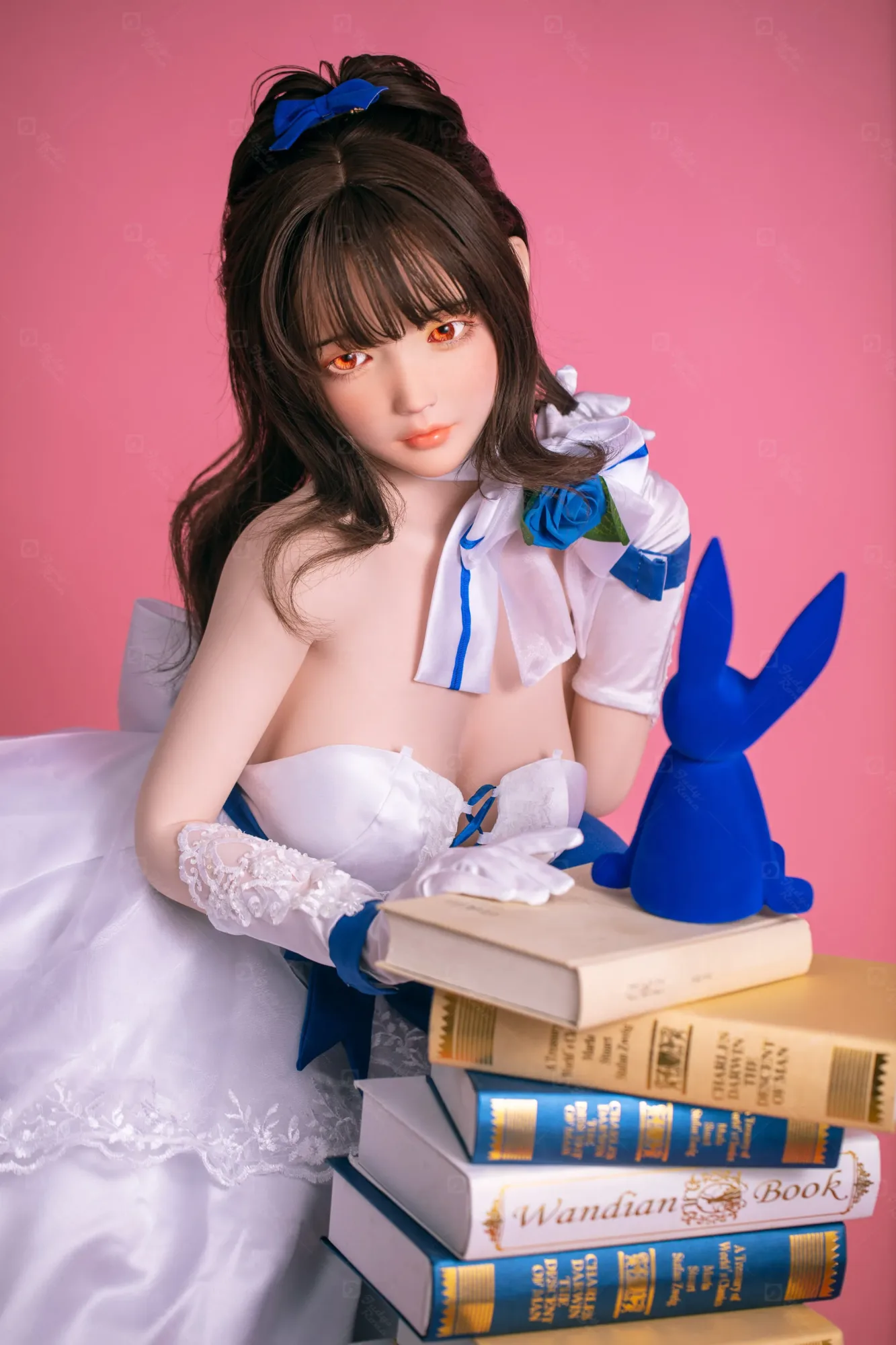 JR | Aria - 4Ft 10(148cm) Japanese Floral Skirt Silicone Sex Doll view 6