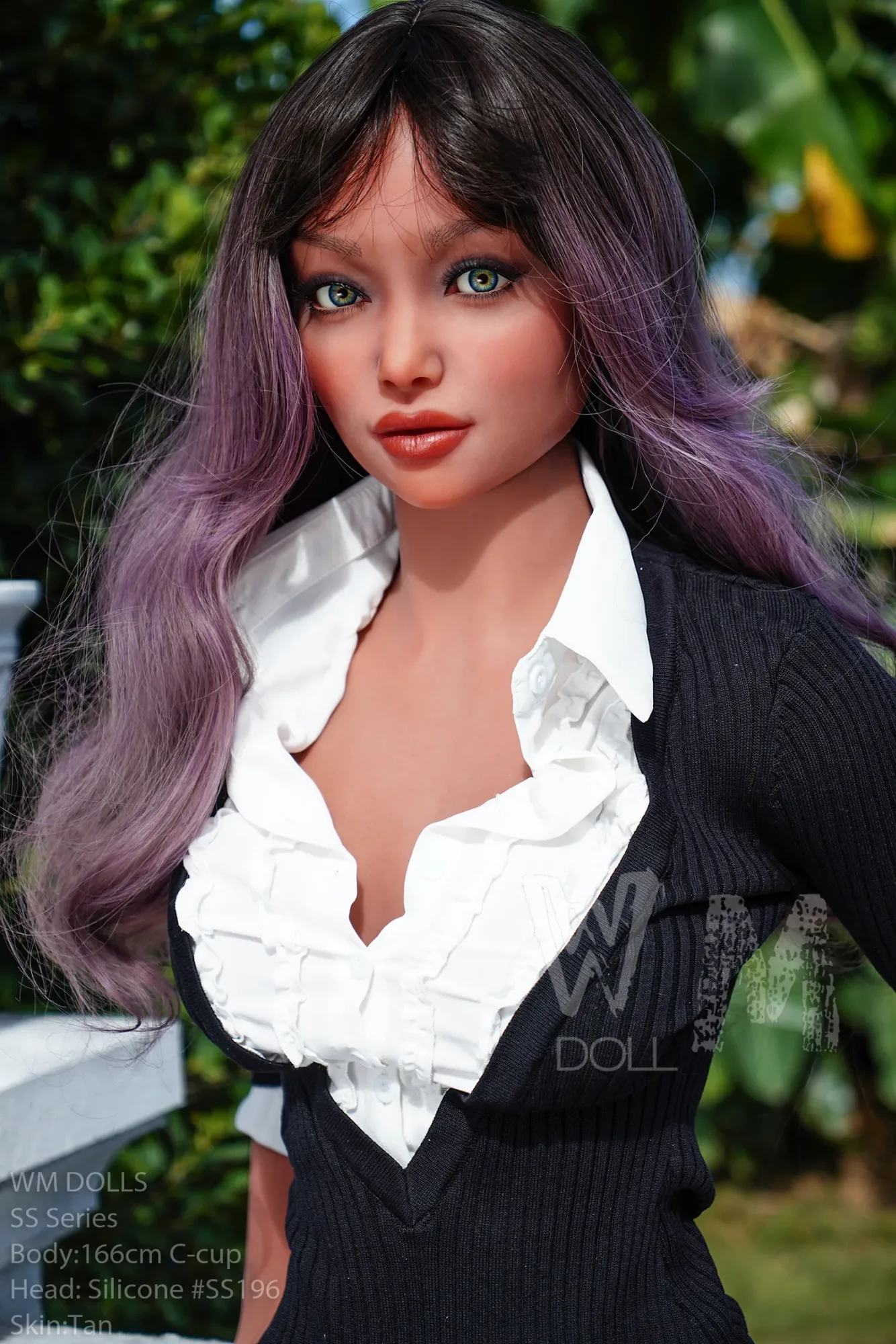 WM | Clara(#SS196) -166cm (5ft5) C-Cup ROS Silicone Head S-TPE Body Sex Doll