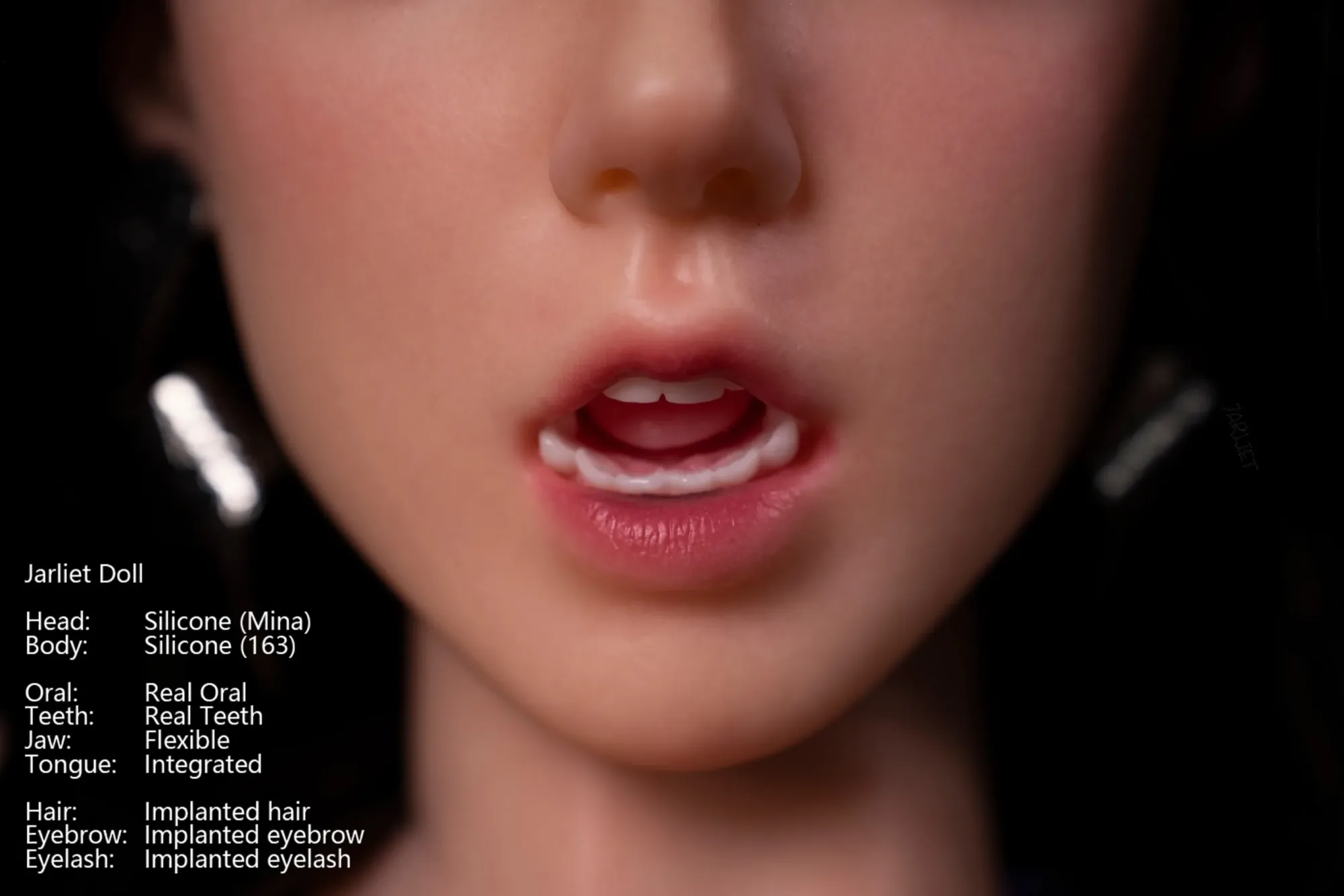 Jarliet | Mina -5ft 3/163cm Fair ROS Head Full Silicone Asian Sex Doll view 5