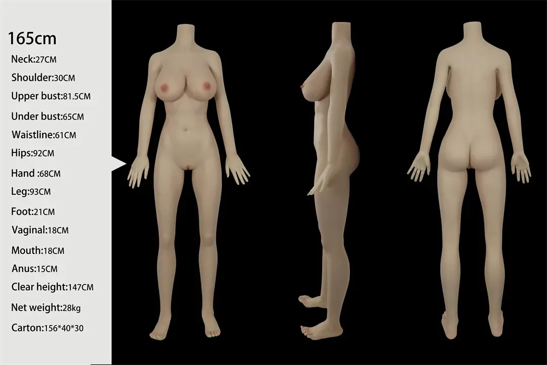Customize female head according to photo + Choose silicone body doll view 8