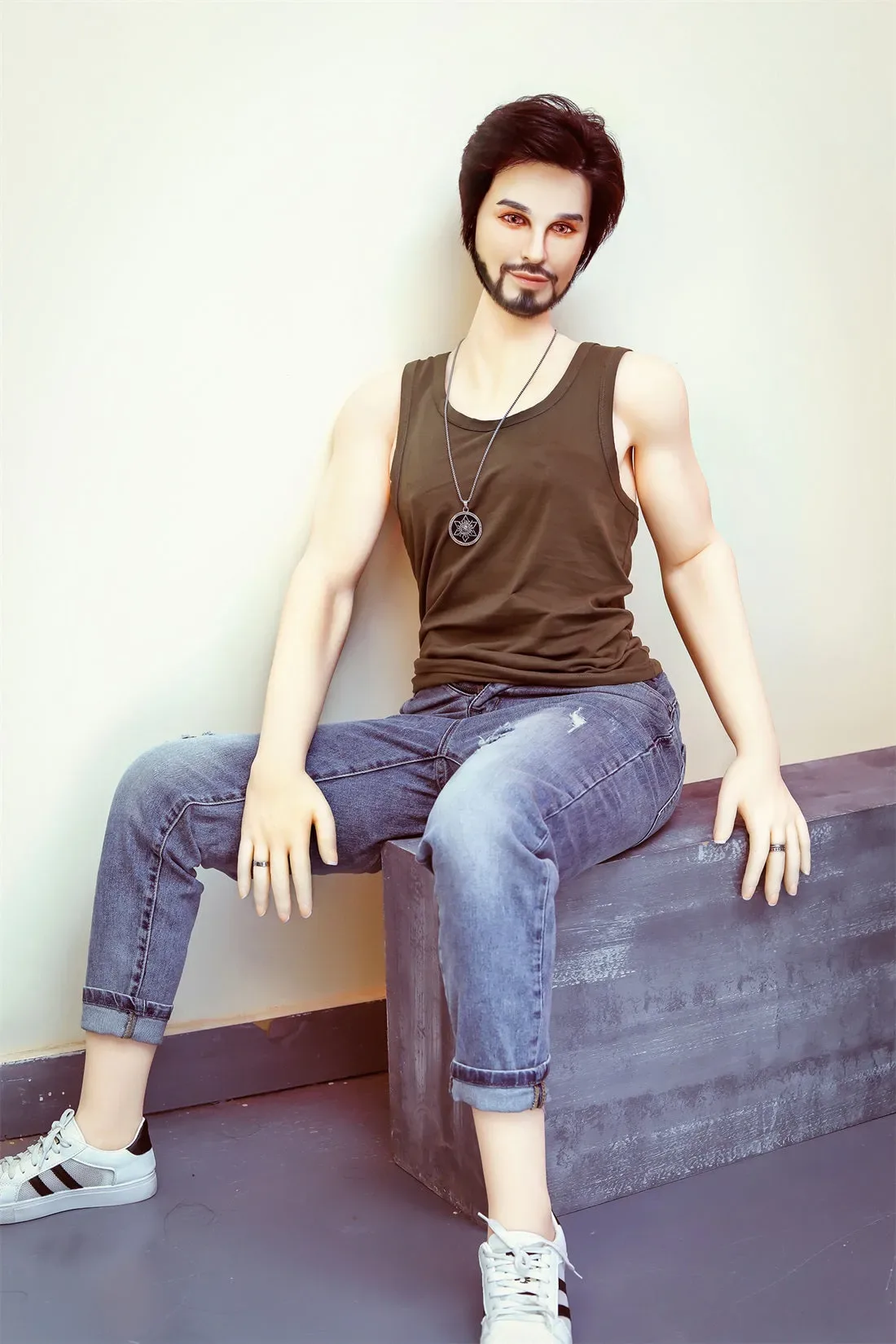 SY Doll丨Micheal -5ft 4 (162cm) Enthusiastic Bearded Style Male Sex Doll view 6