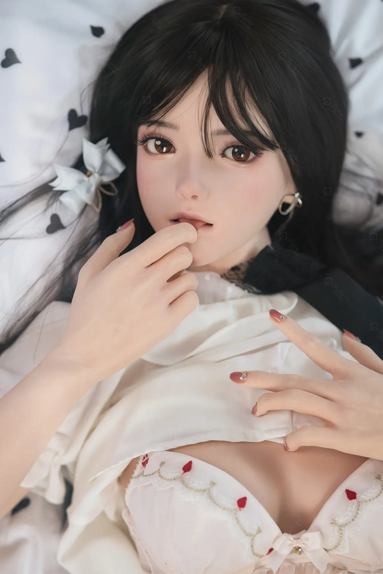 JR | Kaori - 4Ft 11(150cm) Japanese JK skirt Silicone Sex Doll view 7