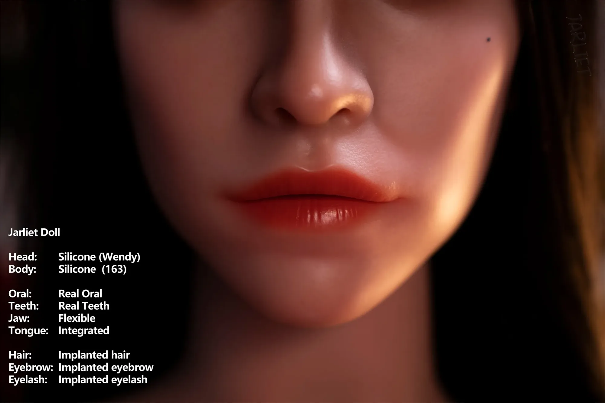 Jarliet | Wendy -5ft 3/163cm ROS Head Full Silicone Christmas Sex Doll view 7