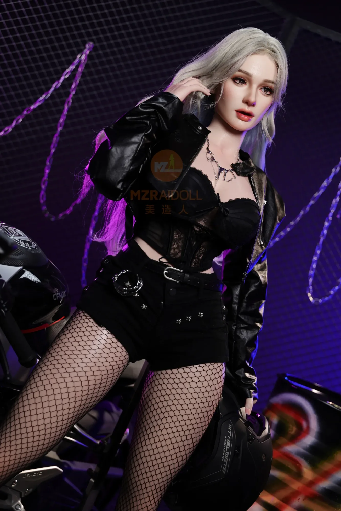 MZRAI Doll | Cherry -5ft 3/163cm Funky Full Silicone Sex Doll, Head 0636 view 7