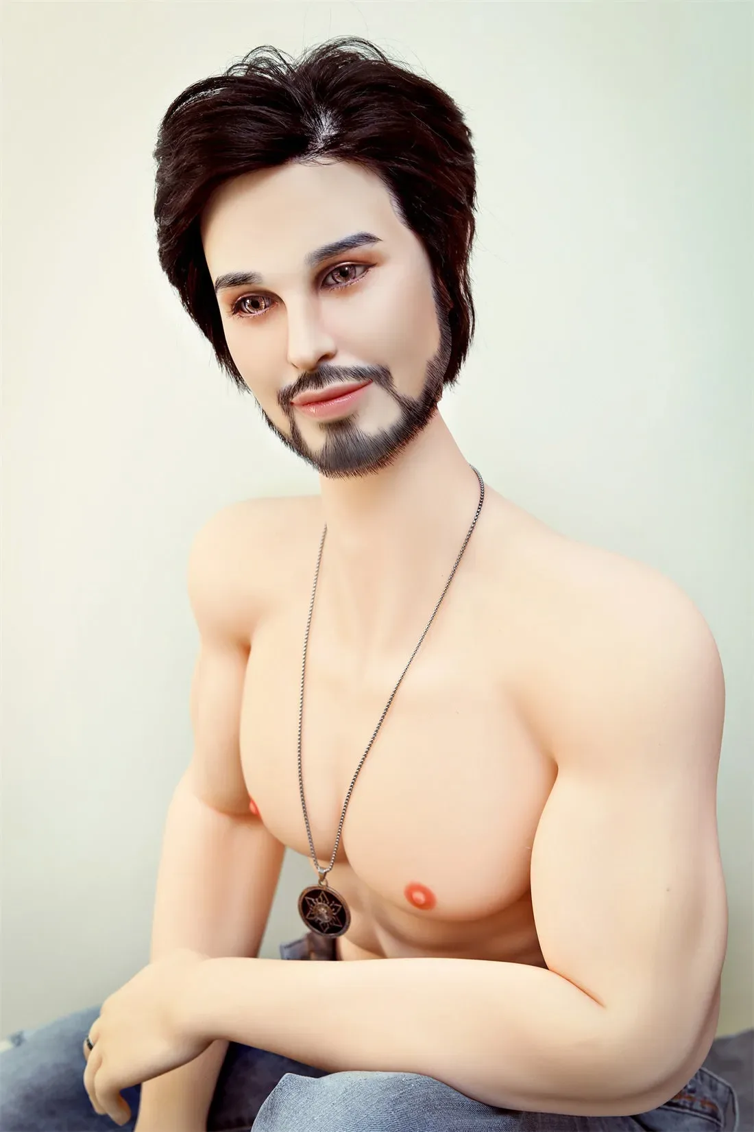 SY Doll丨Micheal -5ft 4 (162cm) Enthusiastic Bearded Style Male Sex Doll view 2