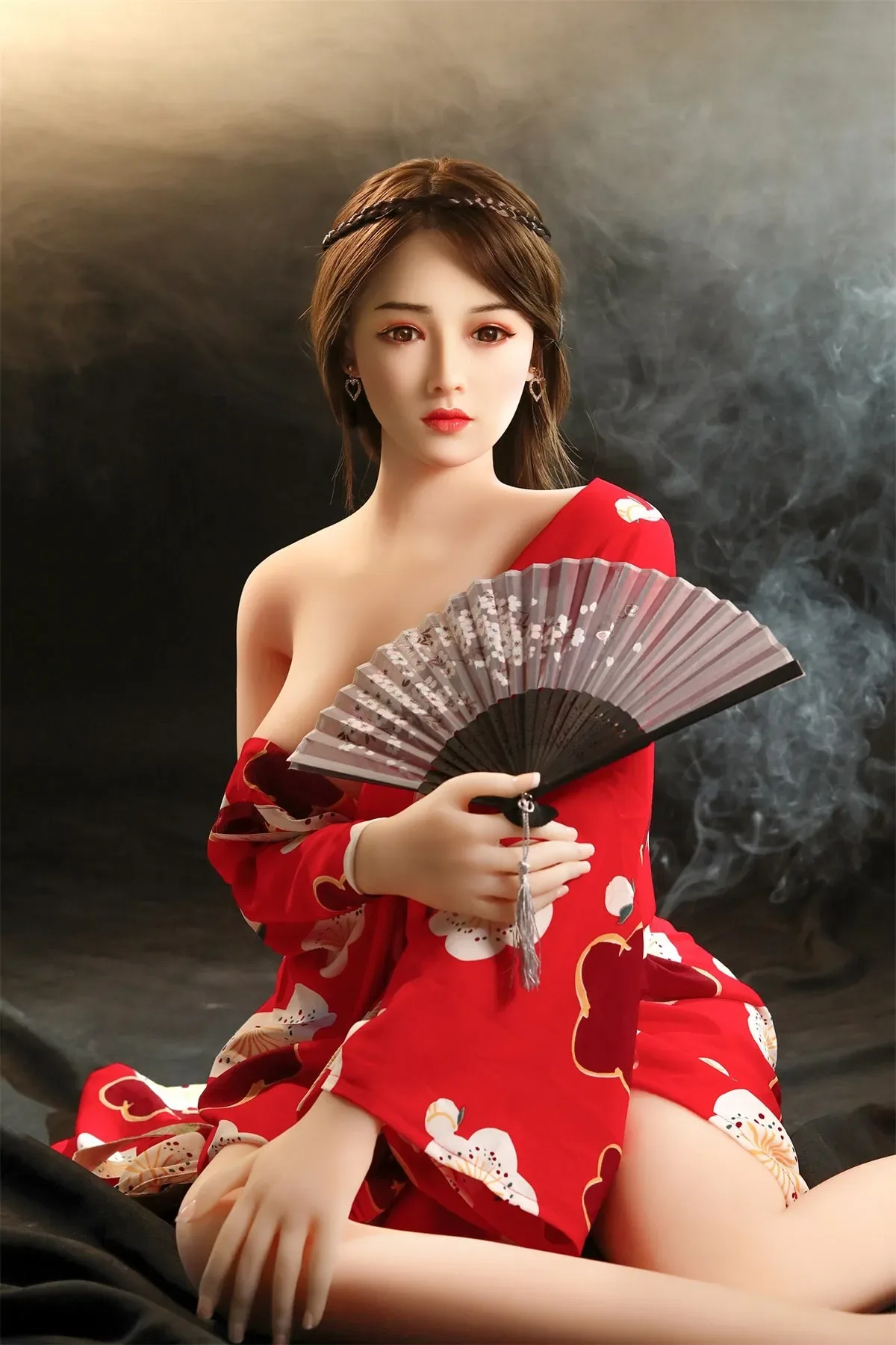 Snow - 165cm (5ft6) Small Breast Japanese Style Sex Doll With Long Blonde Hair