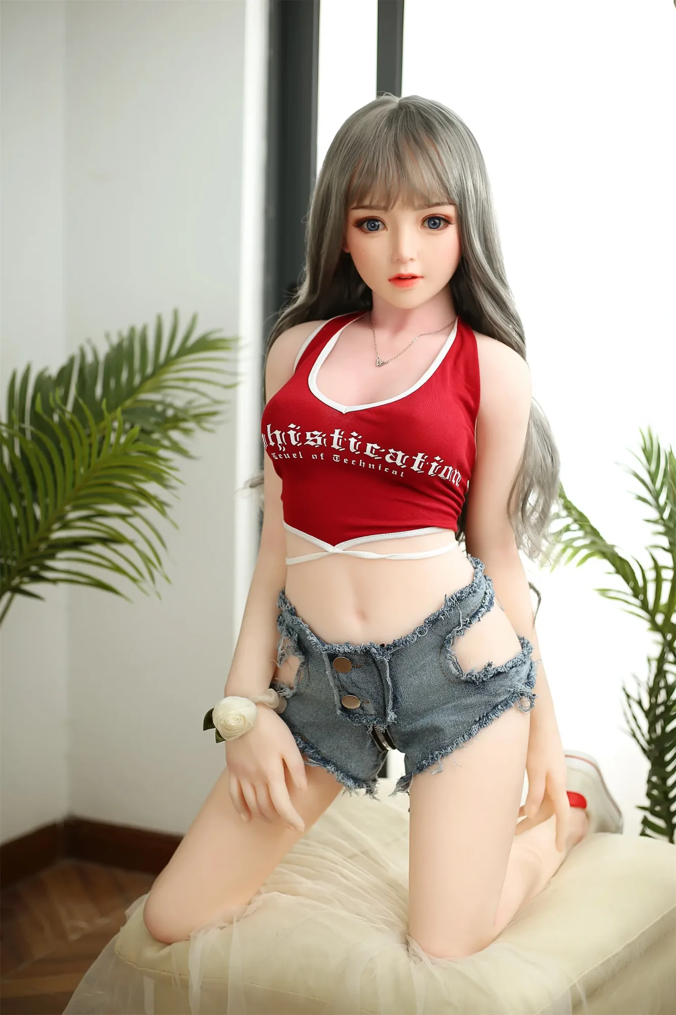 MESE Doll丨145cm(4ft 8) Small Breast Silicone Head Sex Doll - Bella view 2