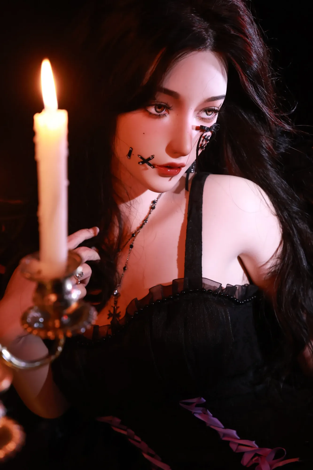 XY Doll丨Angela- 5ft 6/168cm D-cup Halloween Silicone Head Sex Doll view 7