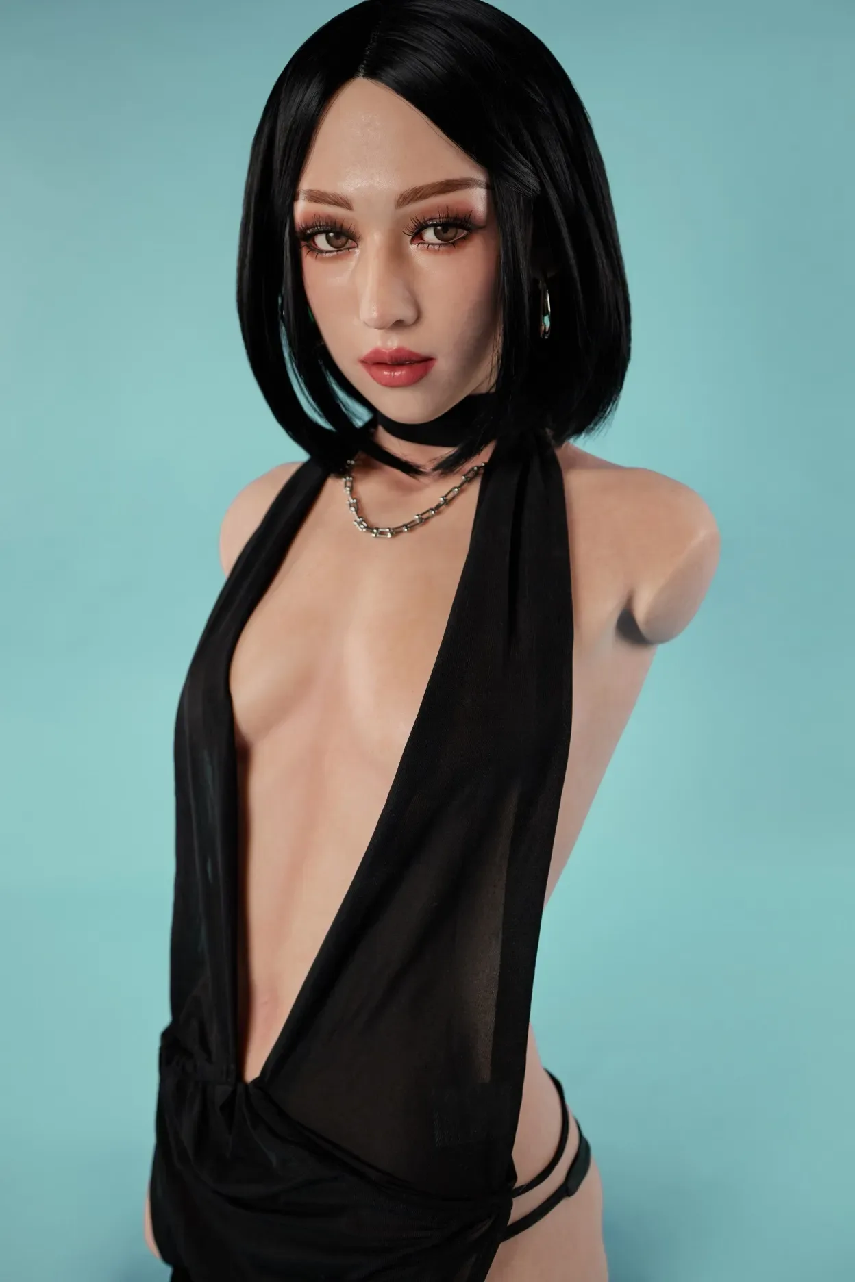 Climax Doll | 2ft 7/80cm A-Cup Ultra-Lightweight Silicone Sex Torso 661# With Head Moyoshi, CLM ULW Series