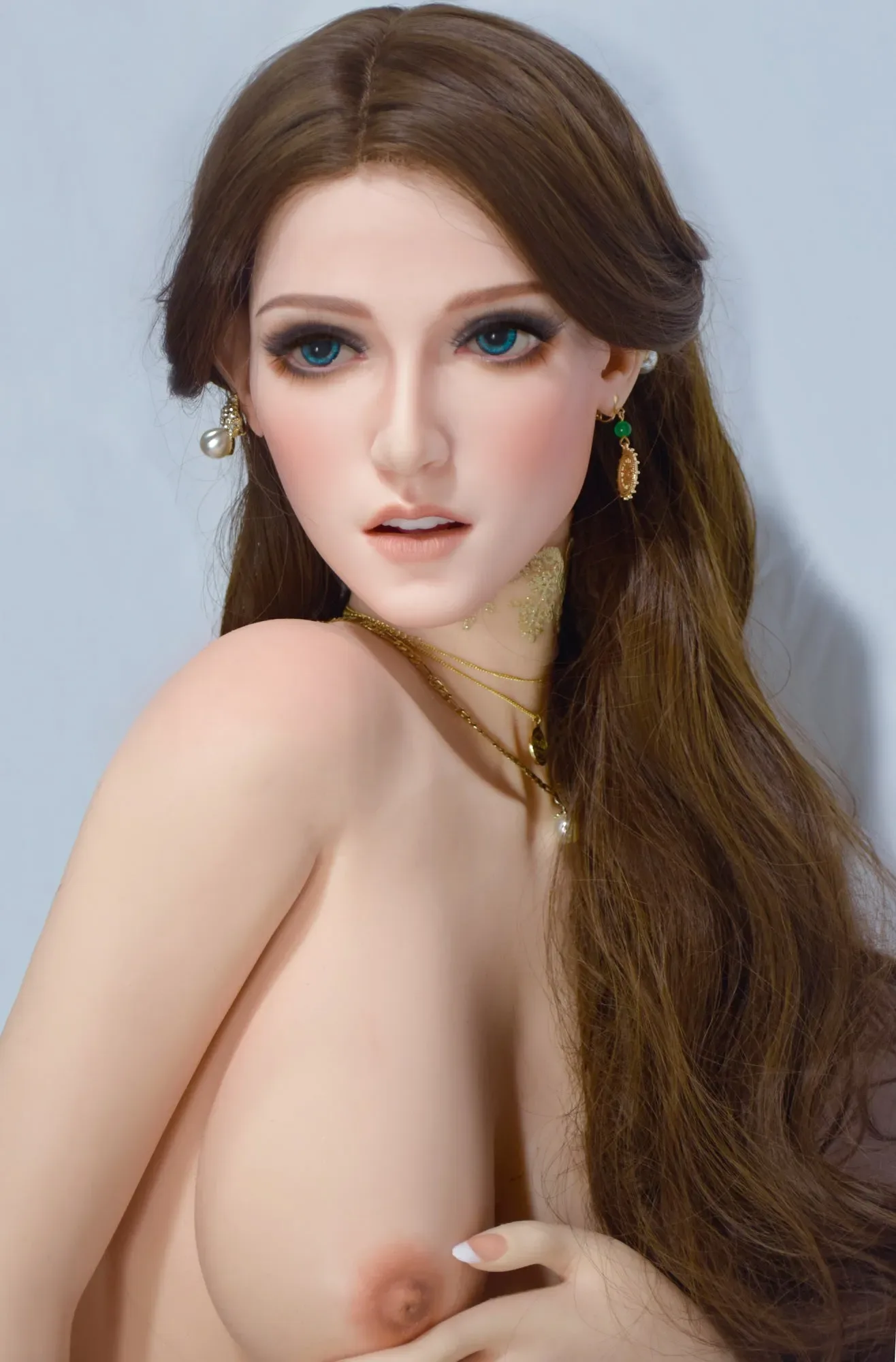 Elsa Babe 165cm/5ft5 - Silicone Sex Doll Lena Davis view 4