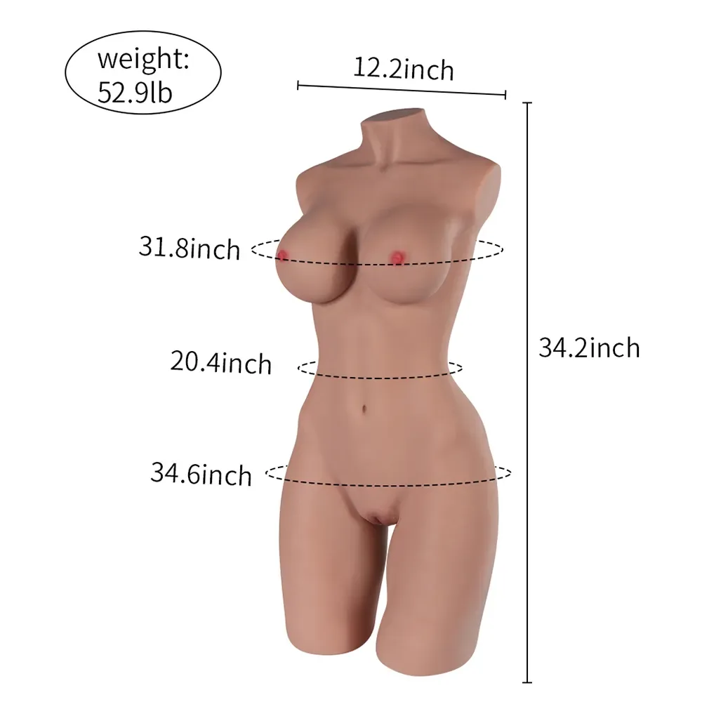 Erica - 89.5cm/35.24in Torso Sex Doll (In Stock US) view 5