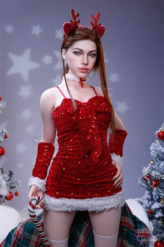 MD Doll | Eileen - 5ft 5/166cm D-Cup ROS M50 Christmas Silicone Sex Doll