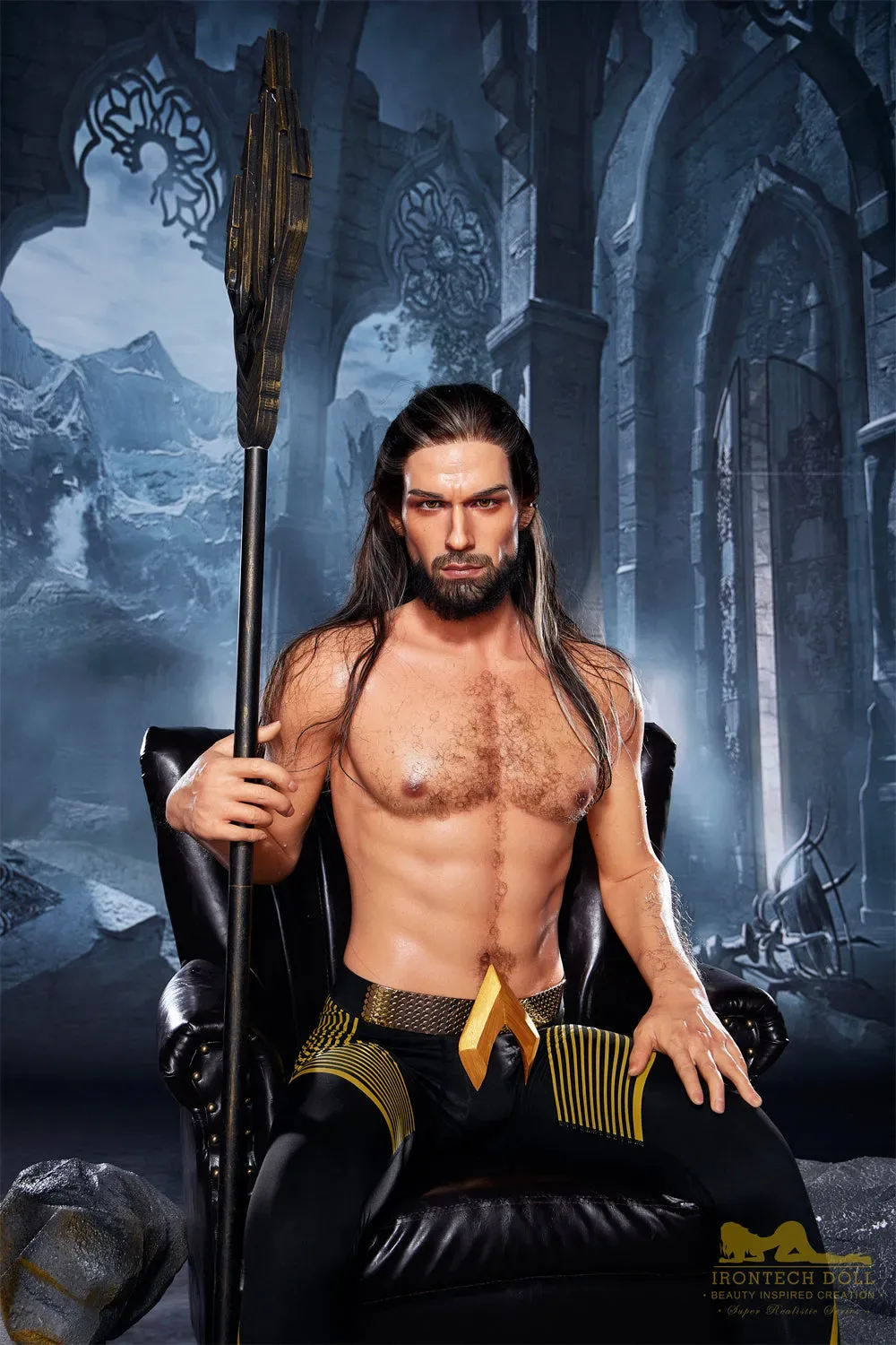 Irontech | Thomas - 5ft7 (170cm) Aquaman Silicone Male Sex Doll view 8