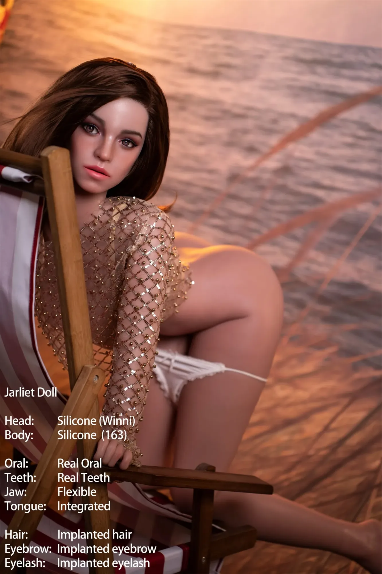 Jarliet | Winni -5ft 3/163cm ROS Head Full Silicone Sex Doll view 3