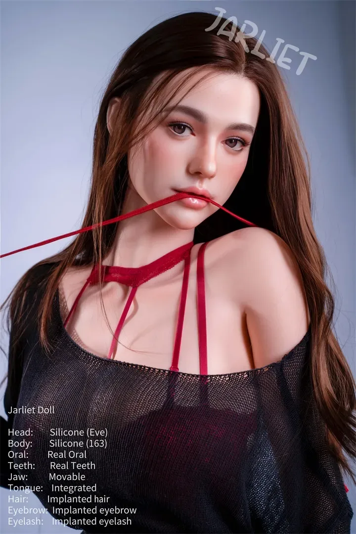 Jarliet | Eve -5ft 4/163cm ROS Silicone Head+TPE Body Sex Doll