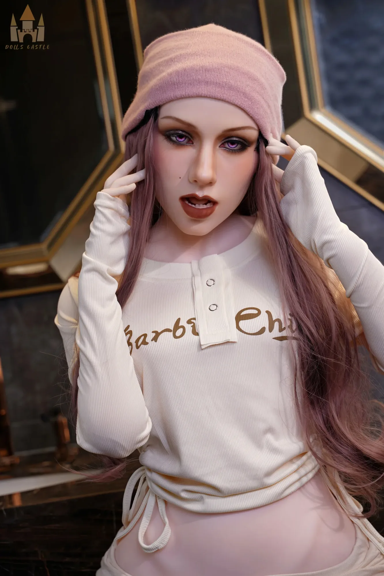 Dolls Castle | Jovelle -4ft 10/148cm B-Cup Femboy Hybrid Sex Doll With Fixed Penis view 4