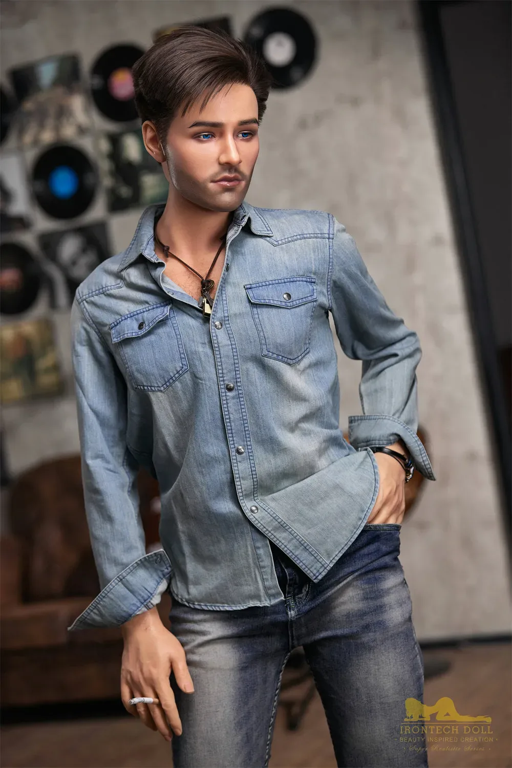 Irontech | Jack - 5ft7 (170cm) Singer Silicone Male Sex Doll view 2