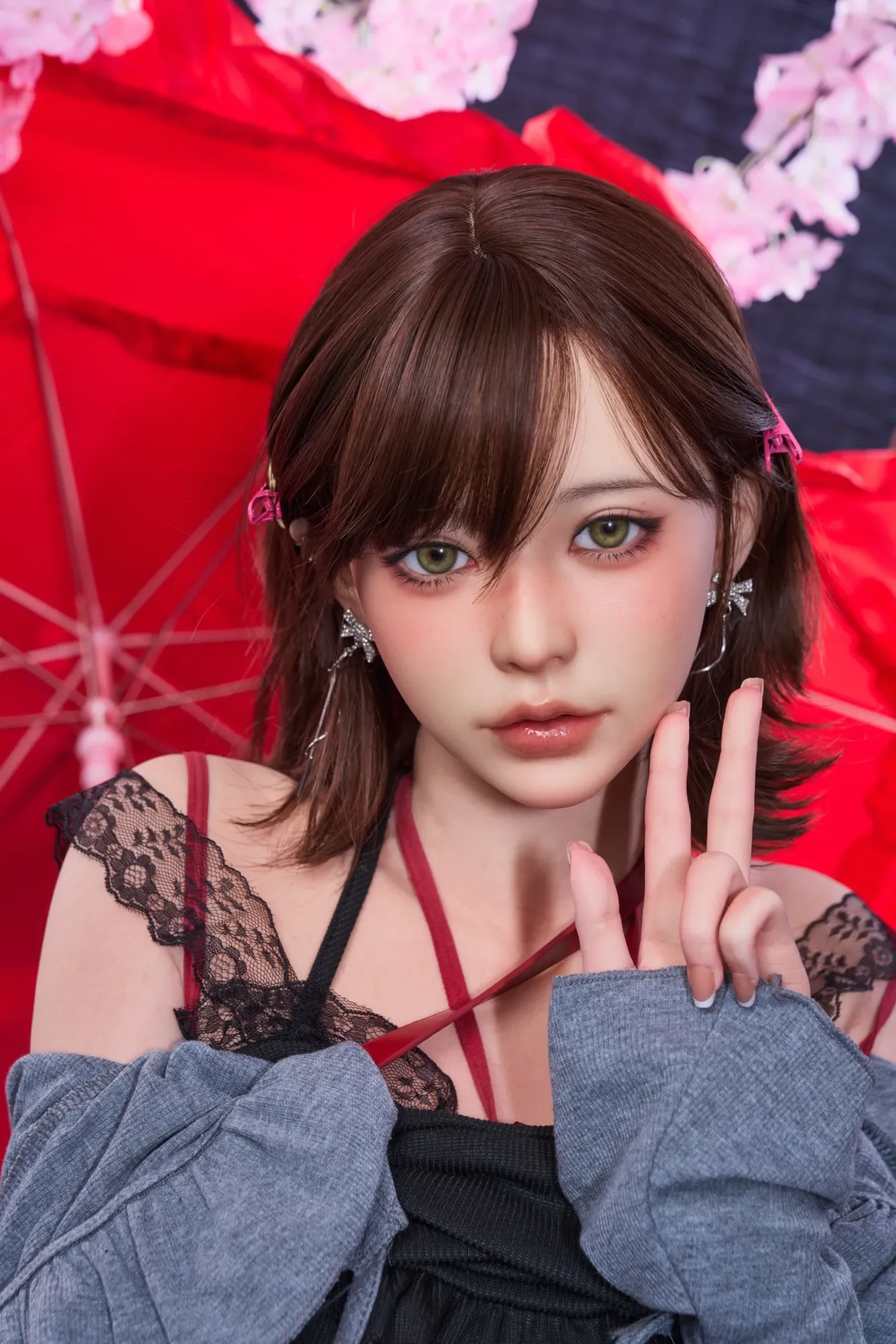 Irontech | Yuna -4ft 10/151cm LightWeight Oriental Silicone Sex Doll, ROS MAX Head T1 view 3