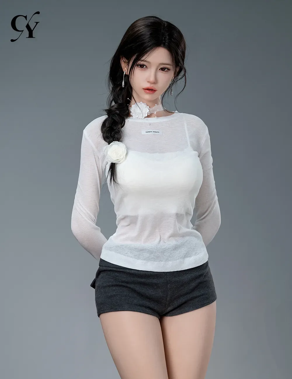 TOP-CY Doll | Liang -5ft 6/168cm F-Cup Asian Silicone Head Sex Doll