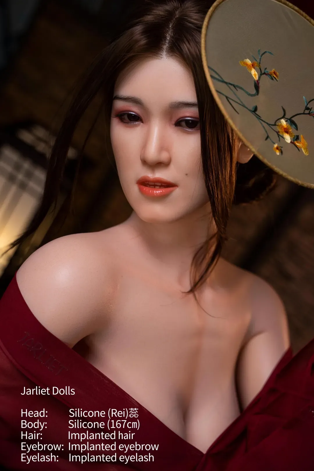Jarliet丨Rei -5ft 5/167cm Asian Style Full Silicone Sex Doll view 6