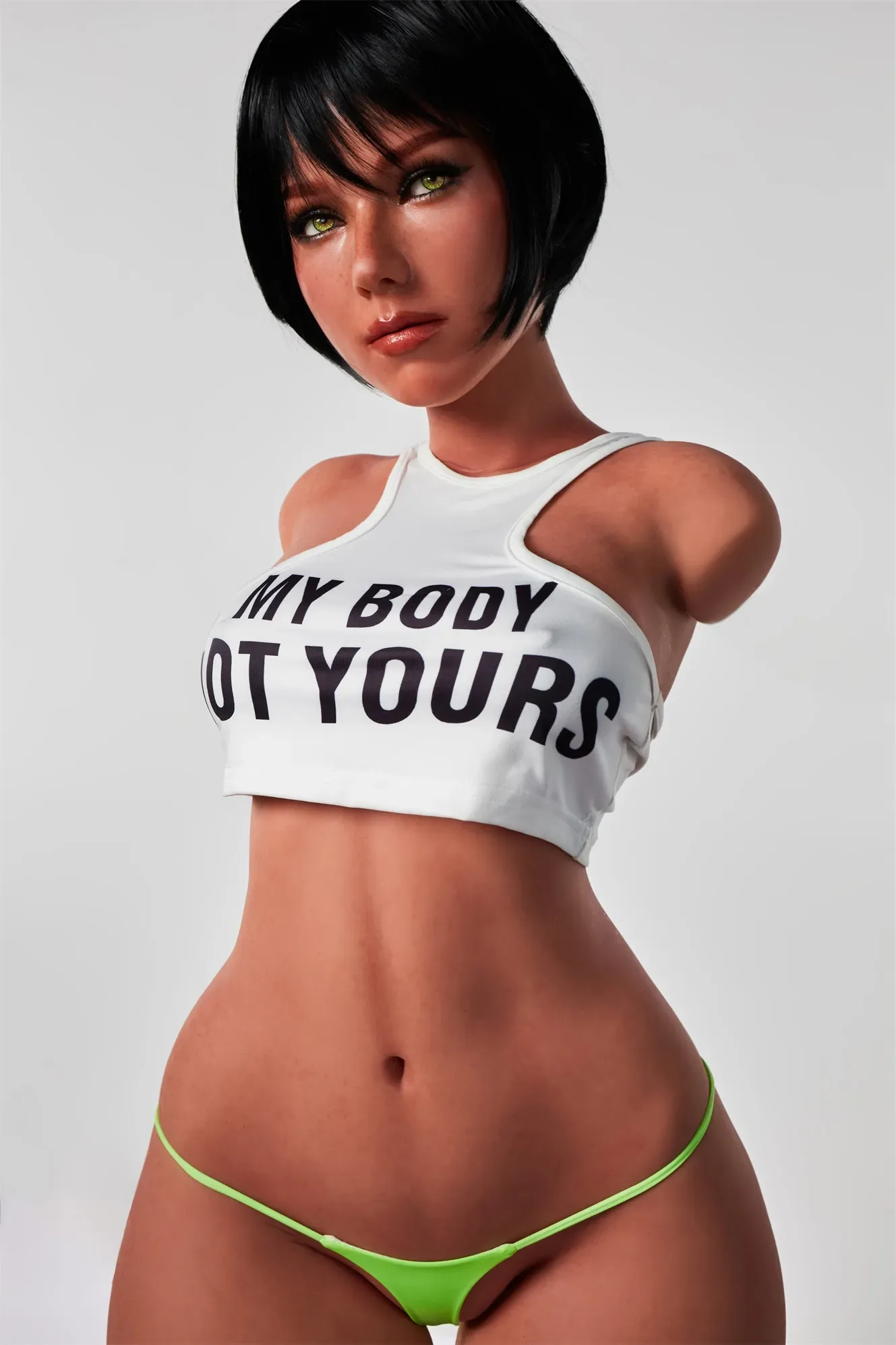 Climax Doll | 3ft 3/100cm E-Cup Ultra-Lightweight Silicone Sex Torso 882# With Head Livia, CLM ULW Series view 5