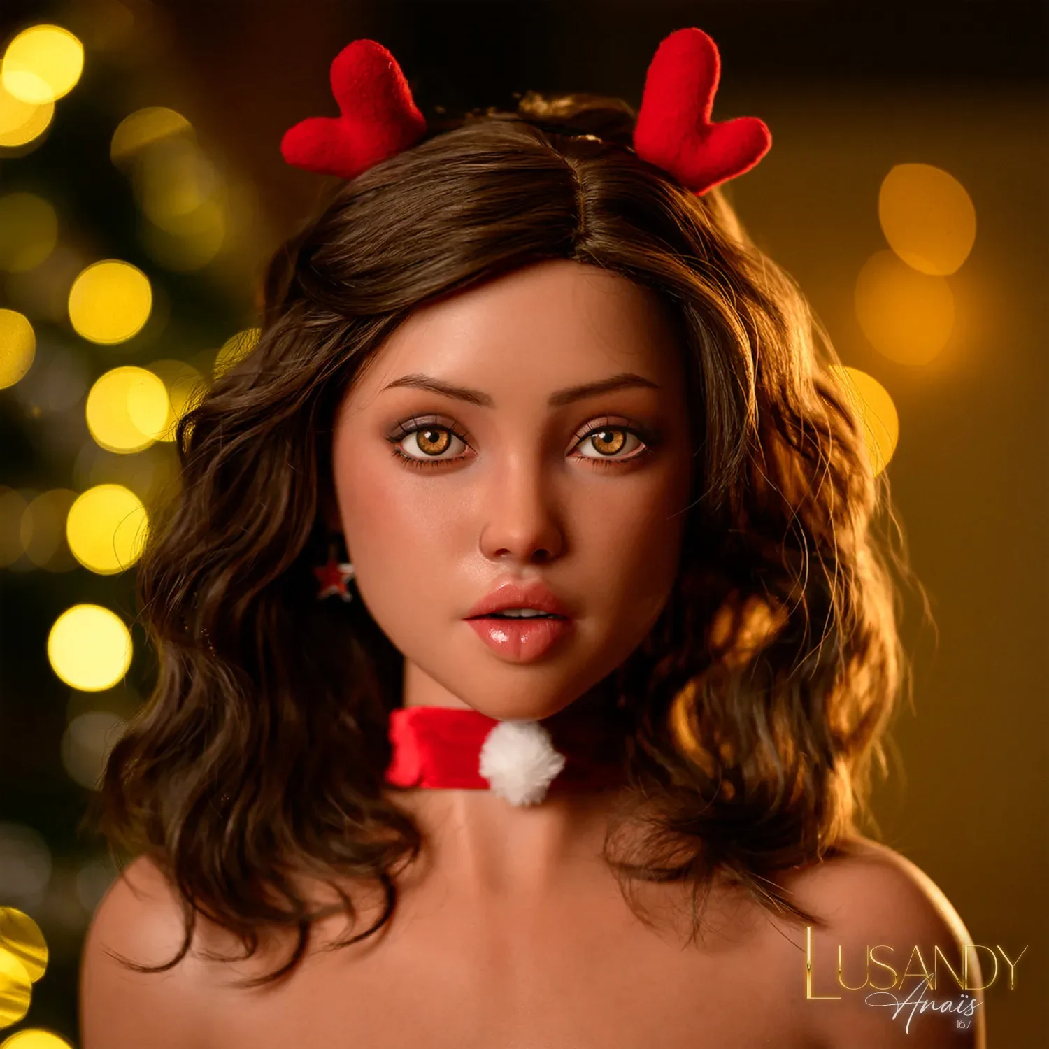 Lusandy Doll | Anaïs -5ft 6/167cm B-Cup Christmas Silicone Sex Doll view 7